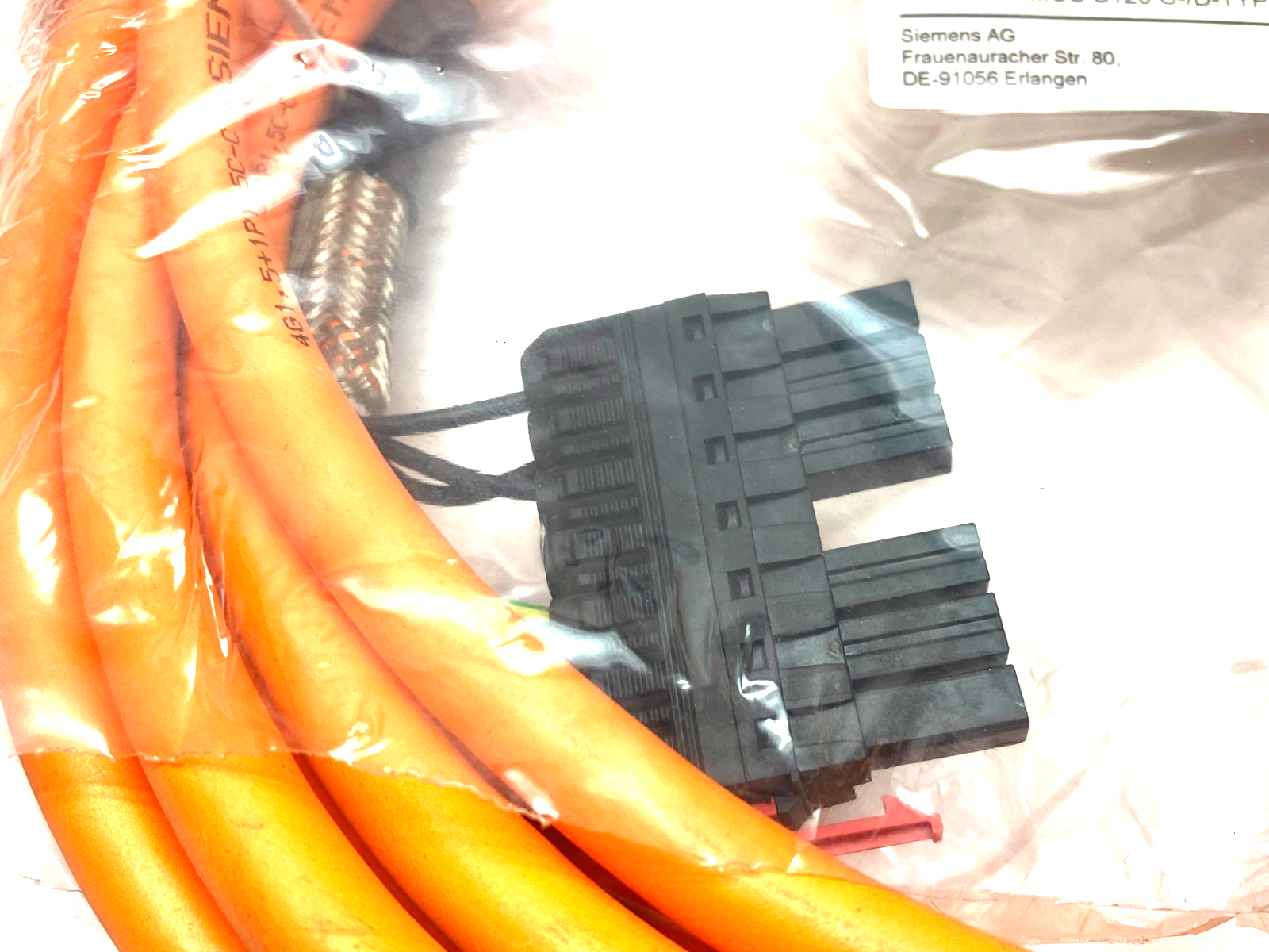 Siemens 6FX8002-5DN06-1BA0 MOTION-CONNECT 800Plus Power Cable Assembly - Maverick Industrial Sales