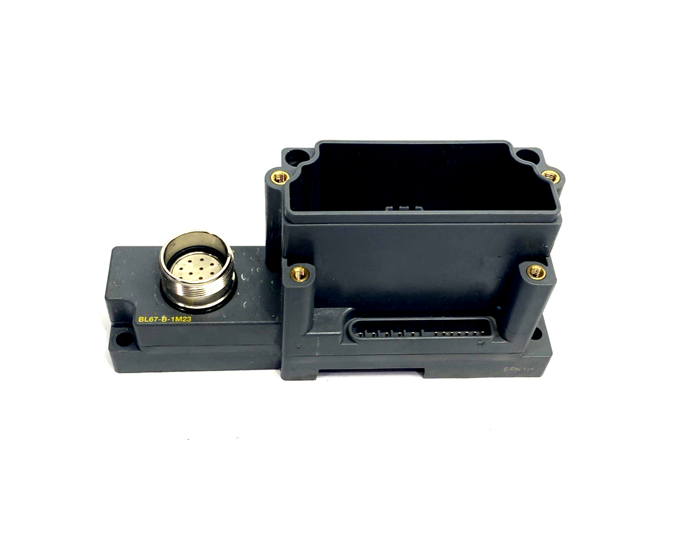 Turck BL67-B-1M23 Base Module, M23 12-Pin, 6827213 - Maverick Industrial Sales