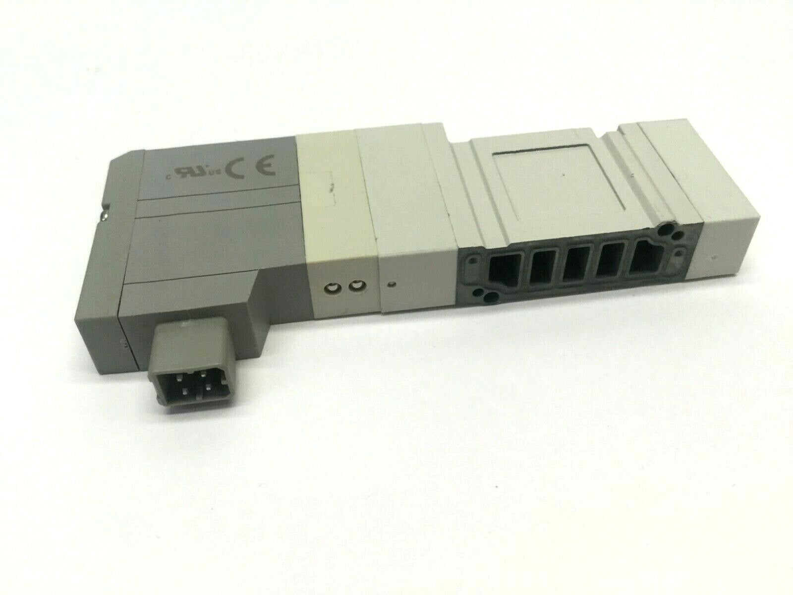 SMC SV1100-5FUD Gray Single Solenoid Valve 2 Position - Maverick Industrial Sales