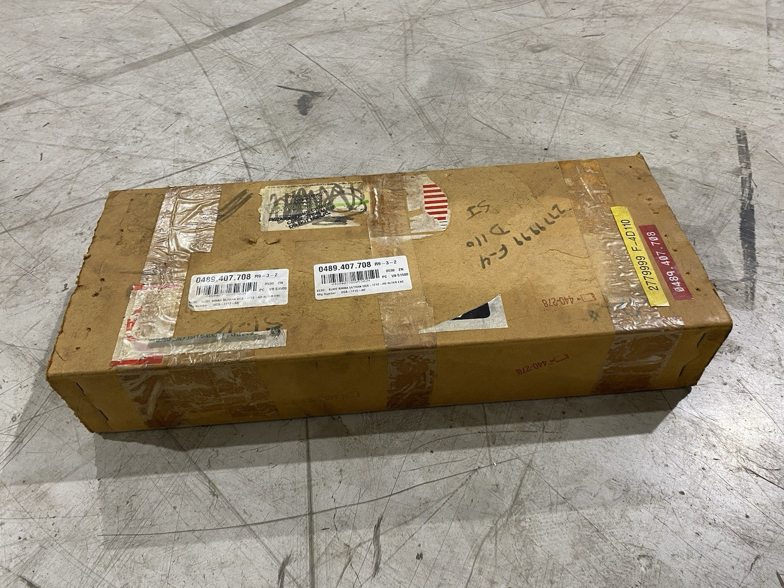 Bimba UGS-1712-AD Ultran Rodless Slide Cylinder Gold Coupling Strength - Maverick Industrial Sales