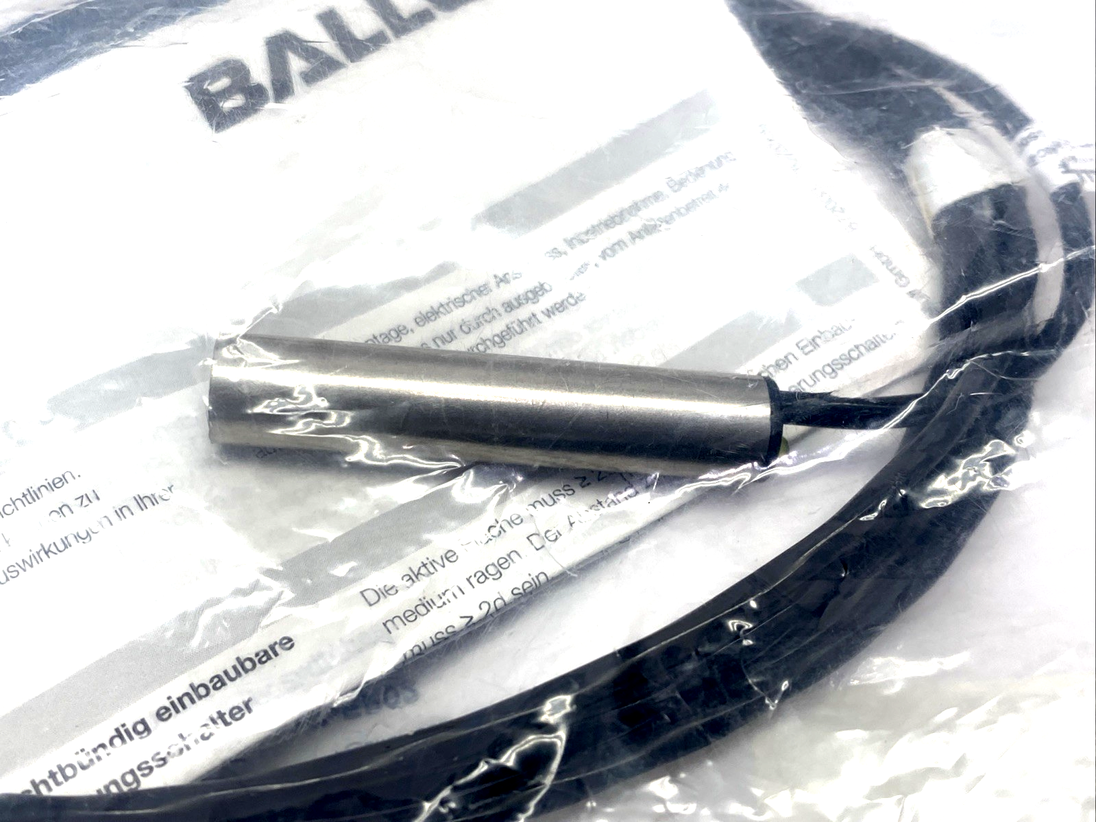 Balluff BCS002T Capacitive Sensor Cylindrical 10mm x 50mm BCS G10T4H-PSM40C-EP02 - Maverick Industrial Sales