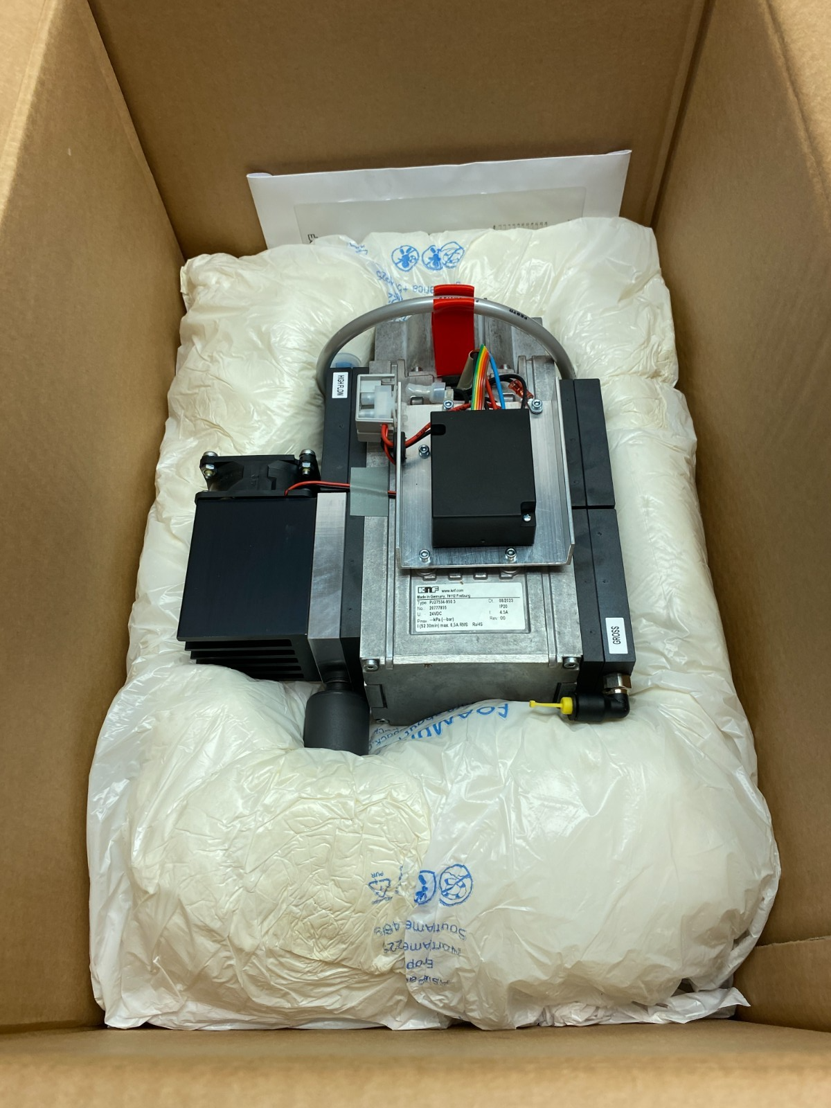 KNF Group PJ27534-950.5 Membran Vacuum Pump, Inficon 560-330 Backing Pump - Maverick Industrial Sales