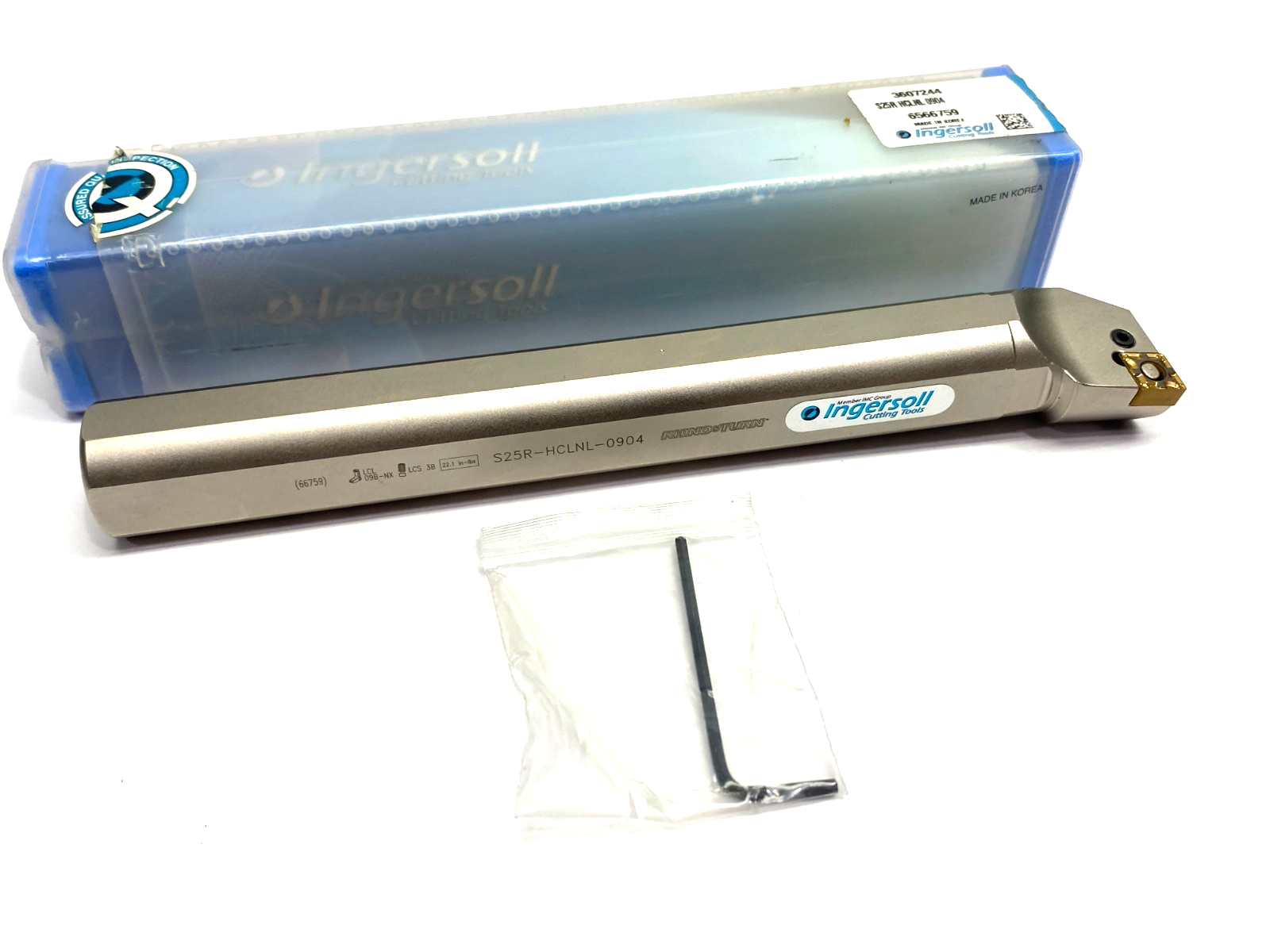 | Ingersoll 3607244 RhinoTurn Turning Tool S25R-HCLNL-0904 - New Other - Maverick Industrial Sales
