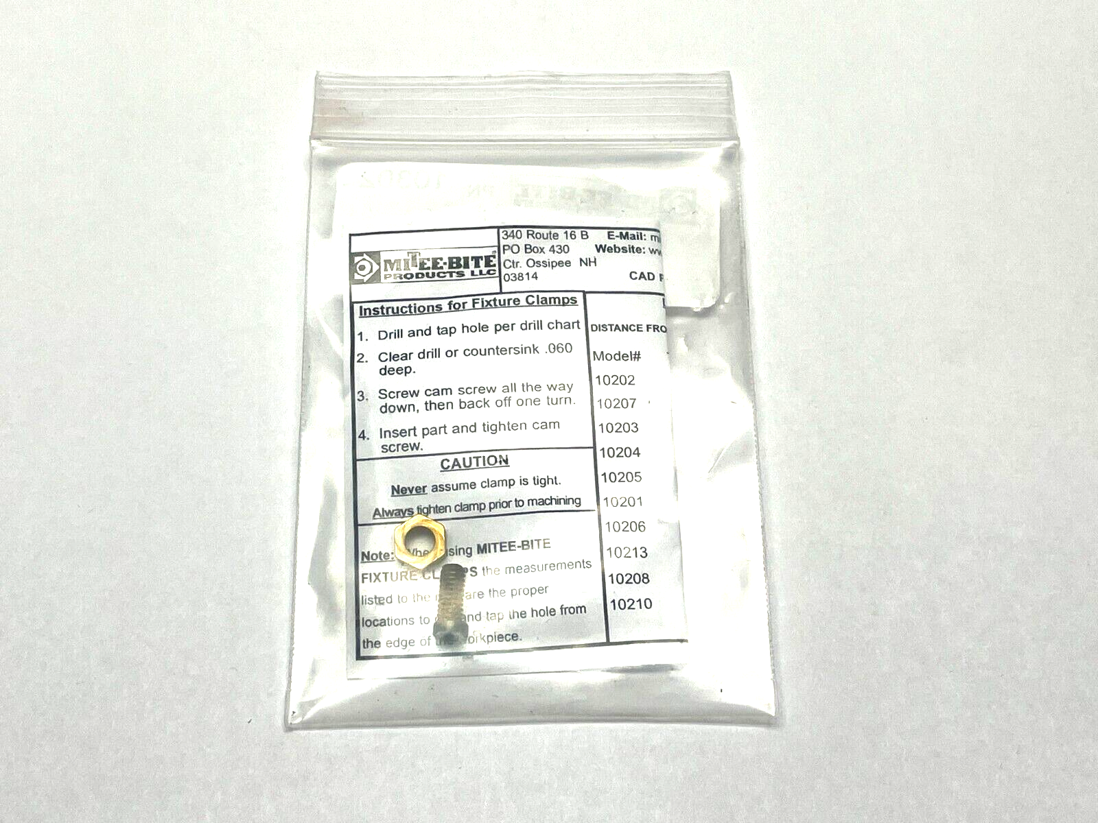 Mitee-Bite 10302 Fixture Clamp LOT OF 4 - Maverick Industrial Sales
