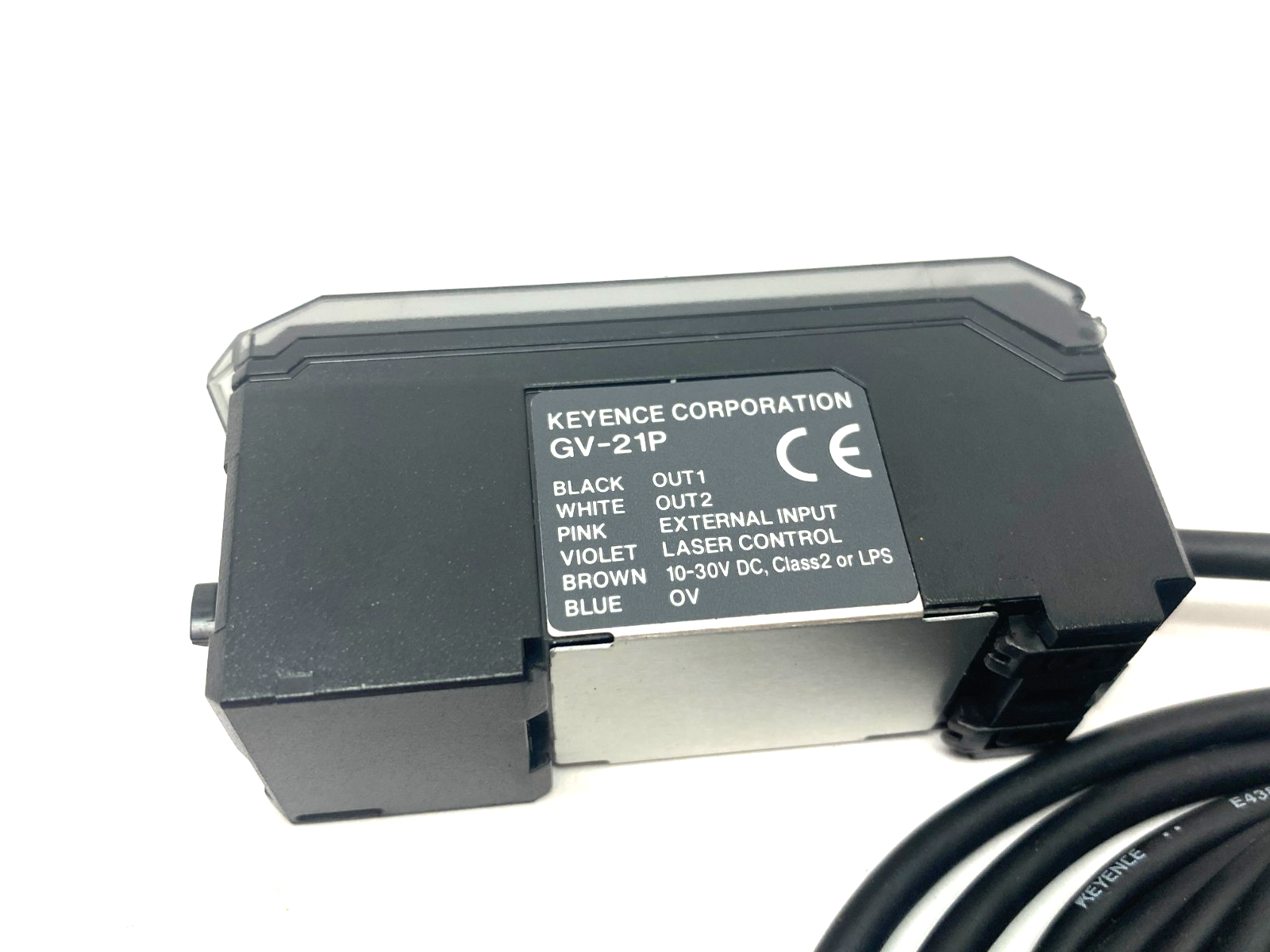 Keyence GV-21P Digital Amplifier Main Unit, for Laser Sensor, PNP - Maverick Industrial Sales