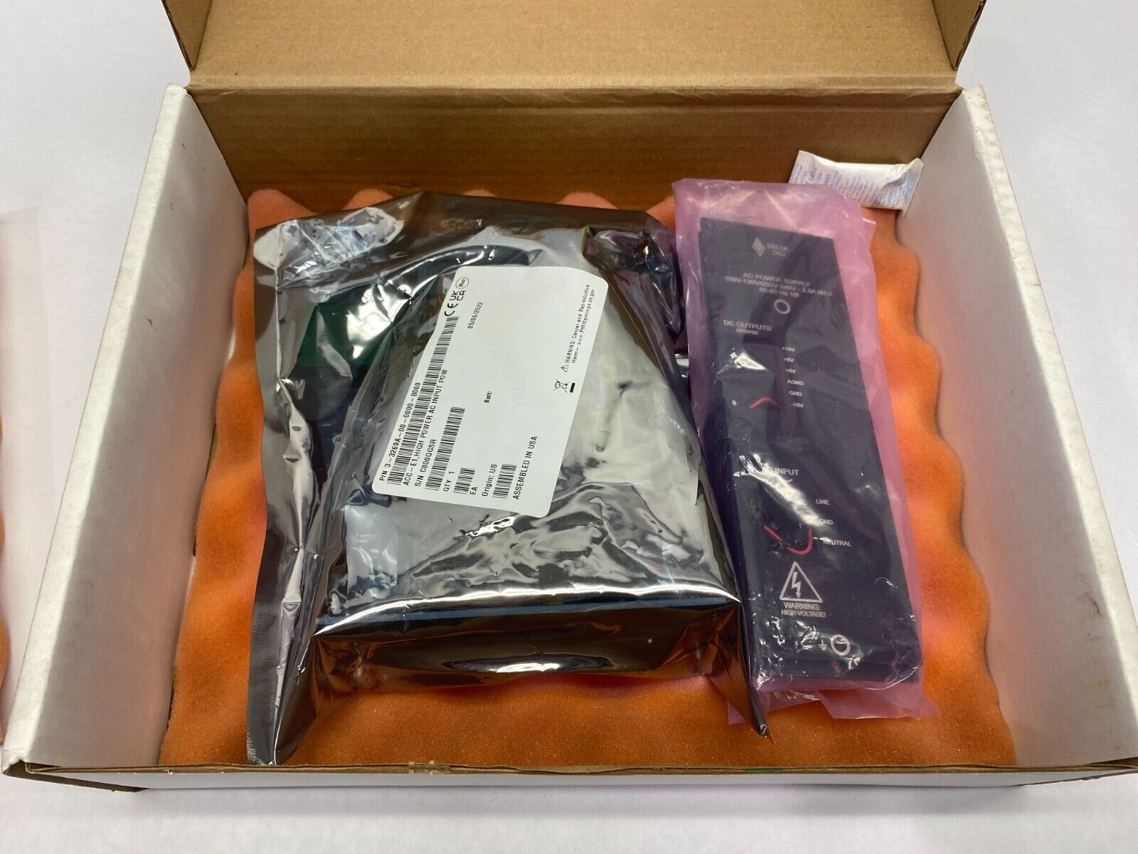 Omron Delta Tau 3-3269A-00-0000-B000 Power Supply AC Input Kit - Maverick Industrial Sales