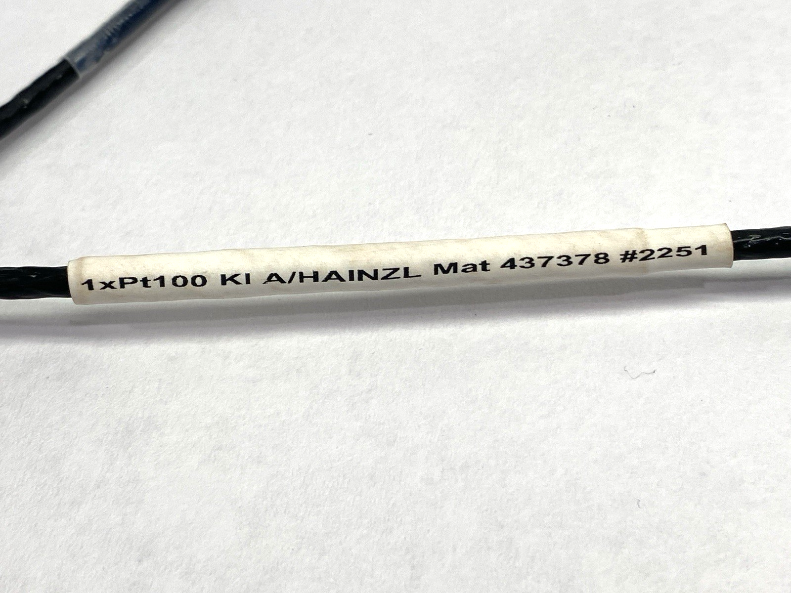 H-KON Hainzl 437378 Temperature Sensor 1xPt100 KI A/HAINZL 3mm Diameter - Maverick Industrial Sales