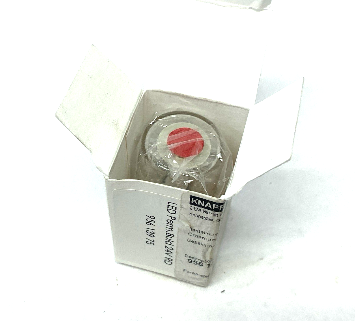 Werma 956.139.75 Permanent LED Beacon Bulb 24V Red - Maverick Industrial Sales