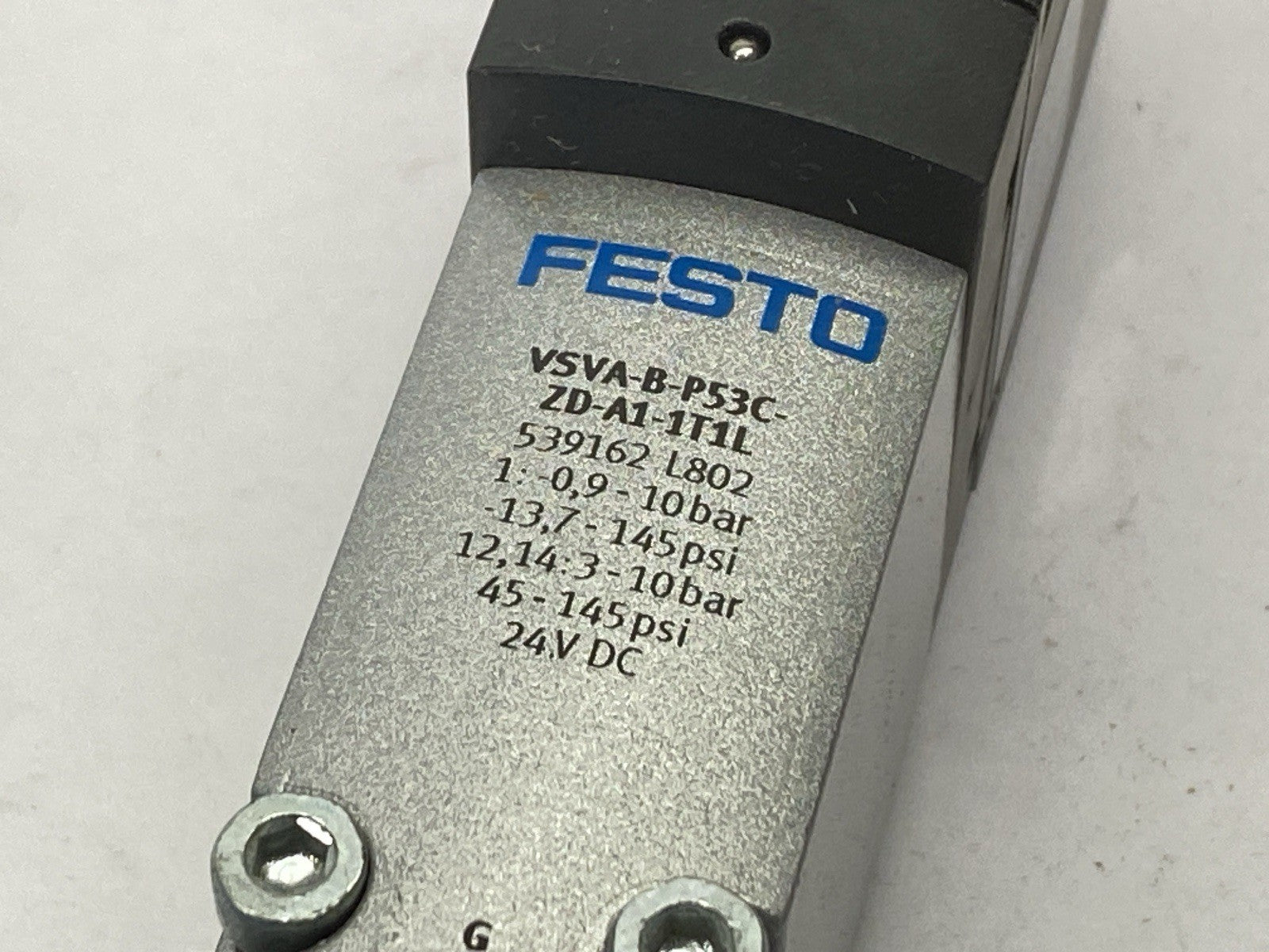 Festo VSVA-B-P53C-ZD-A1-1T1L Pneumatic Solenoid Valve 539162 - Maverick Industrial Sales