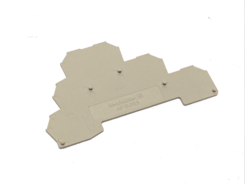 Weidmuller AP DLD2.5 DB Terminal Block End Plate Dark Beige 1784210000 LOT OF 14 - Maverick Industrial Sales