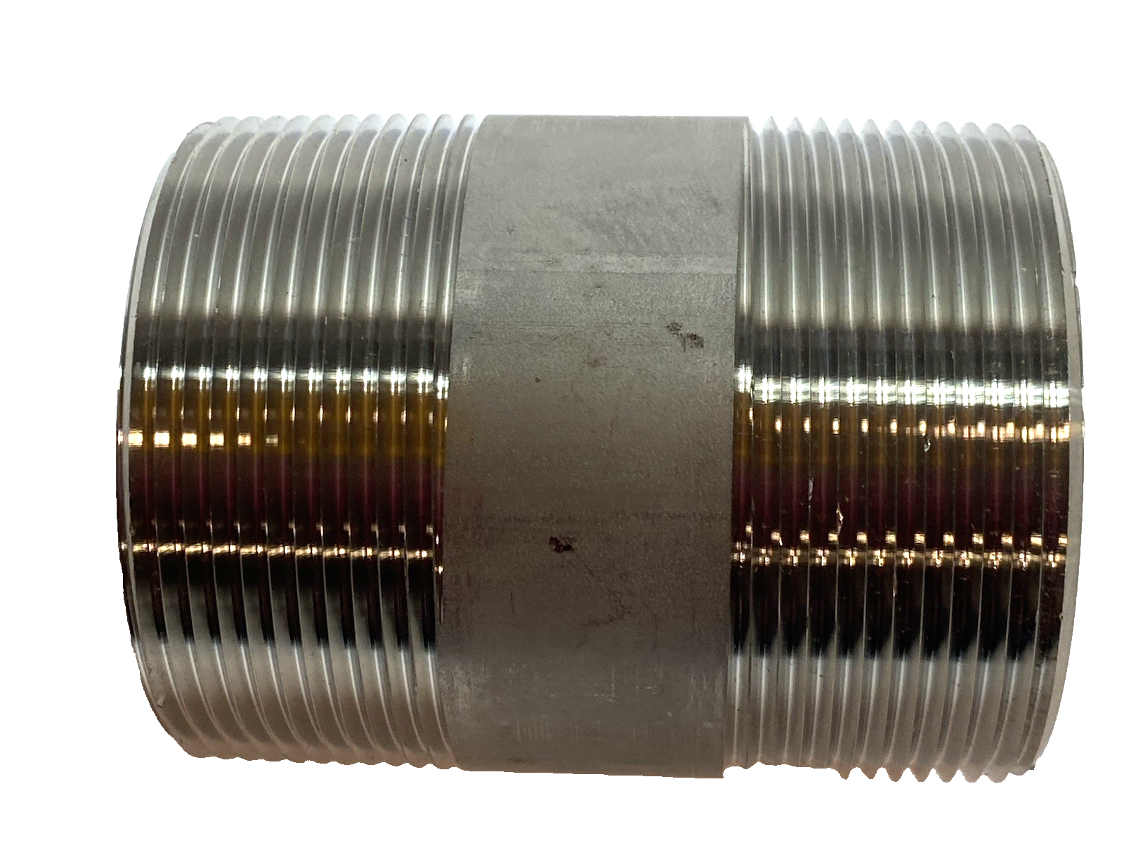Sch 40 Pipe Nipple 304 Stainless Steel NPT 2"x3" - Maverick Industrial Sales