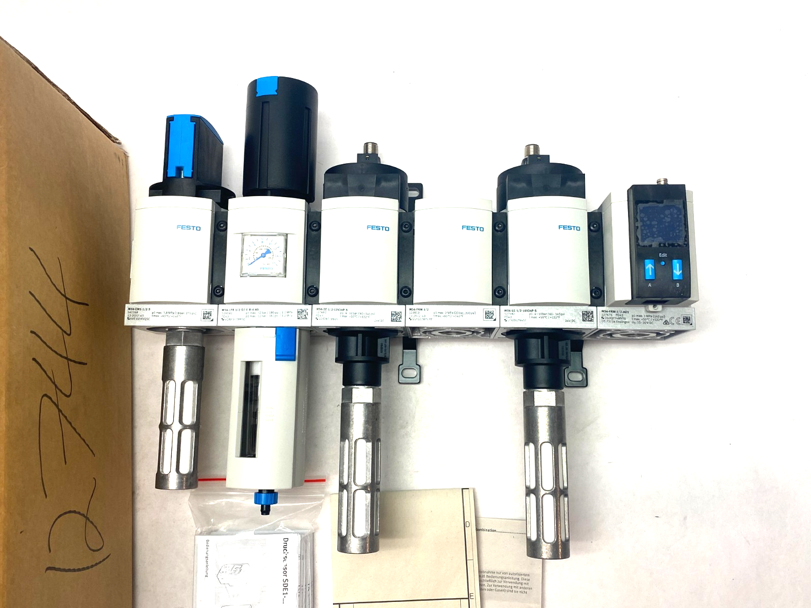 Festo MSB6-1/2:C44:J2:D20:F1:D20:F6-WP-UL1 Combination Service Unit 531030 - Maverick Industrial Sales