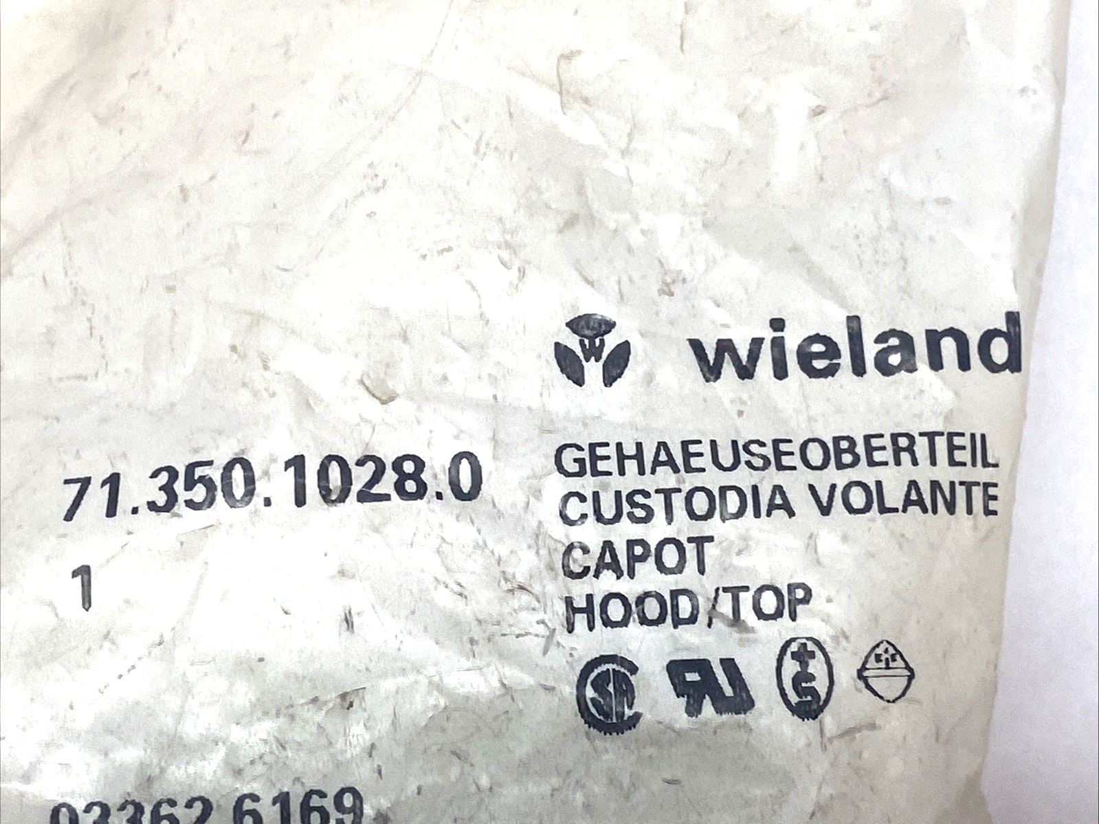 71.350.1028.0 BAS GOT GA 10 | Wieland Side Entry Hood - New - Maverick Industrial Sales