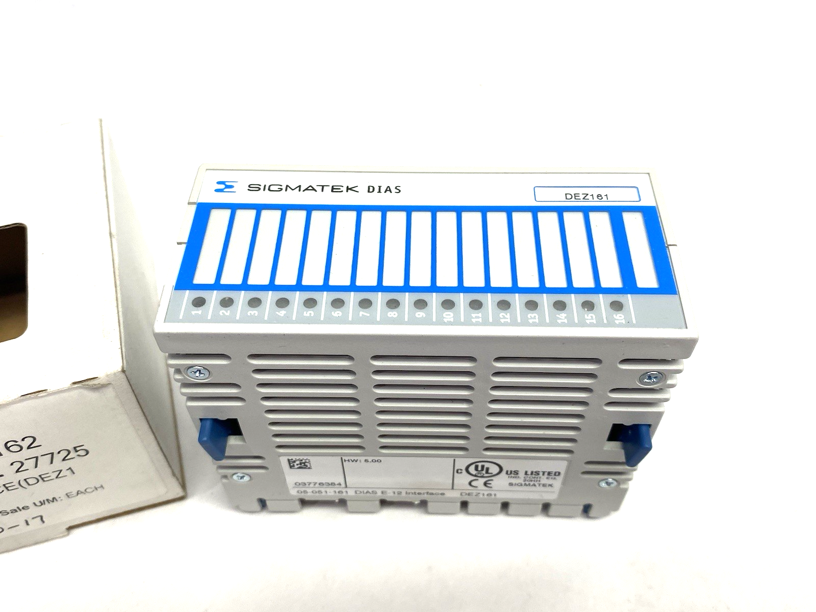 05-051-161 | Sigmatek Input/Output Module DIAS E-12 Interface DEZ 161 - New – Open box - Maverick Industrial Sales