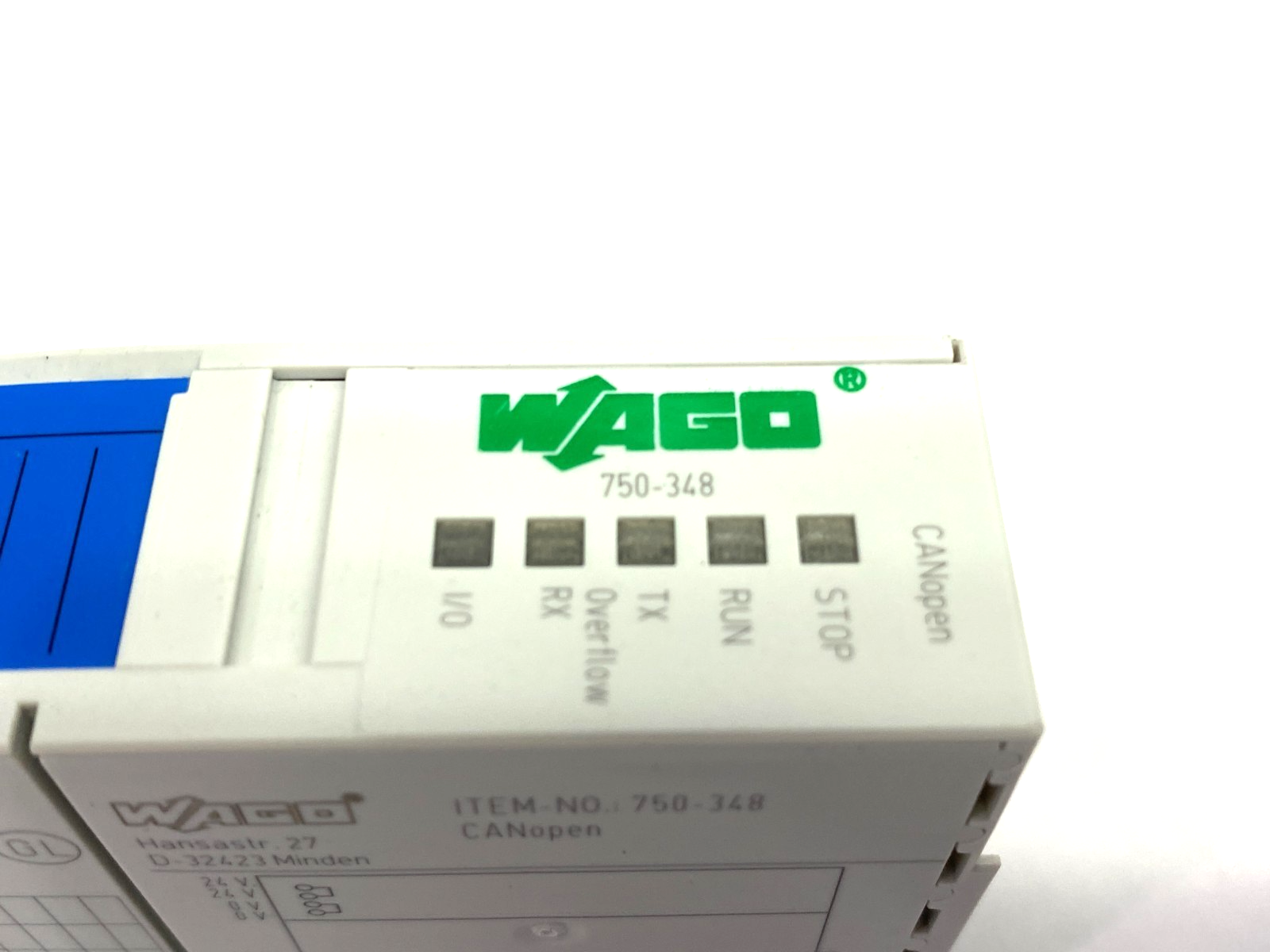 750-348 | Wago Fieldbus Coupler CANopen - Used - Maverick Industrial Sales