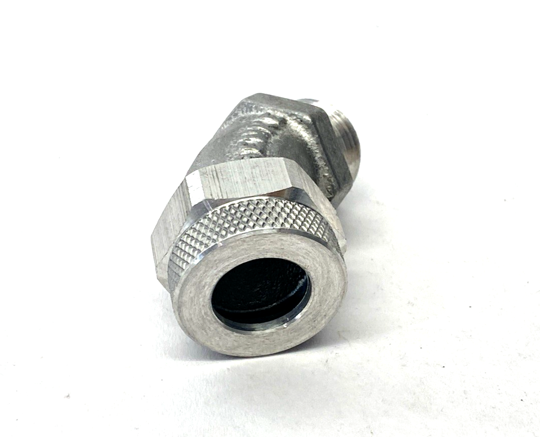 Remke RSR-45100-W Grip-less Cord Bushing, 45 Deg. 1/2" NPT, Aluminum BOX OF 25 - Maverick Industrial Sales