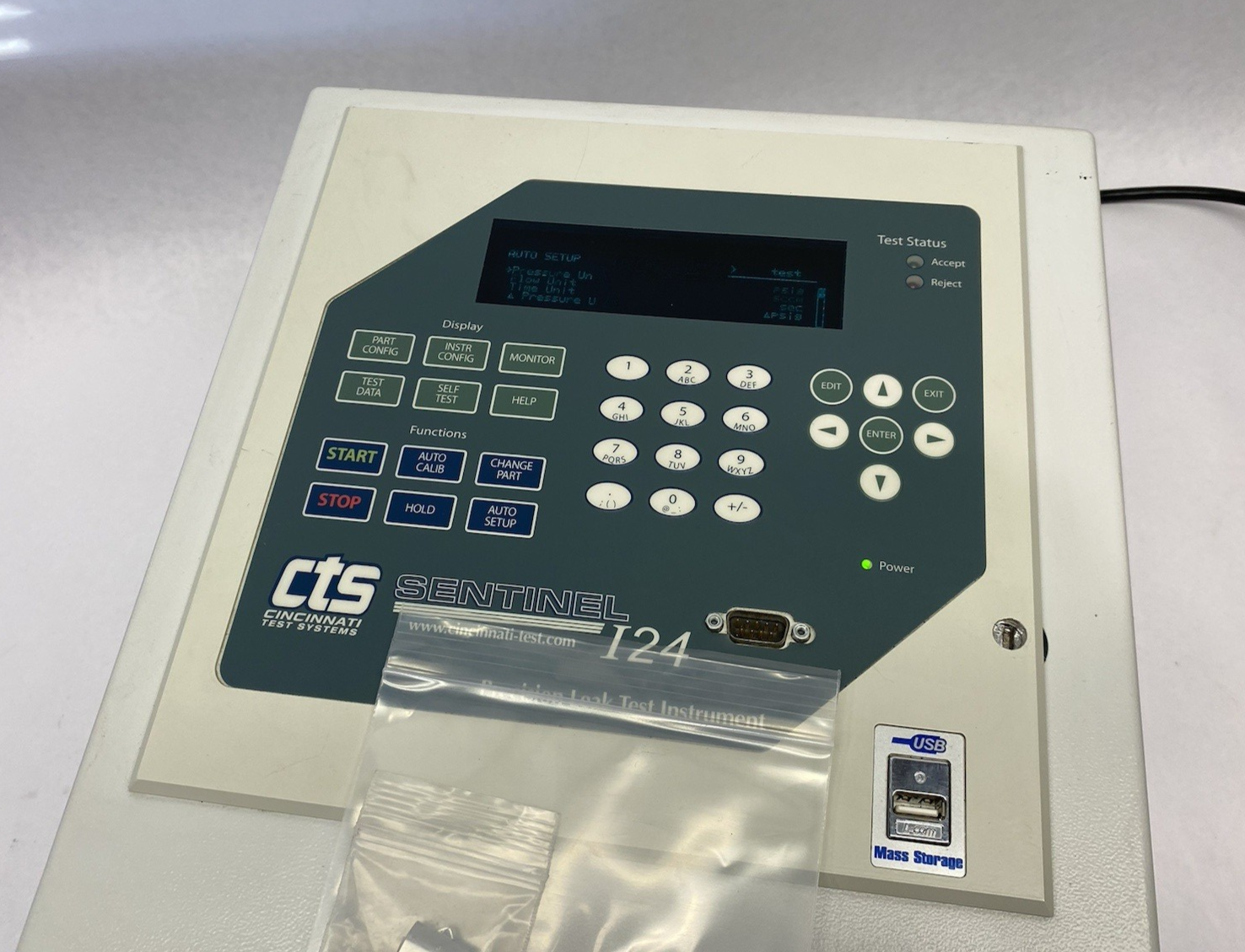 I24-R41534-CUSTOM | CTS Cincinnati Test Systems Sentinel Precision Leak Tester - Used - Maverick Industrial Sales