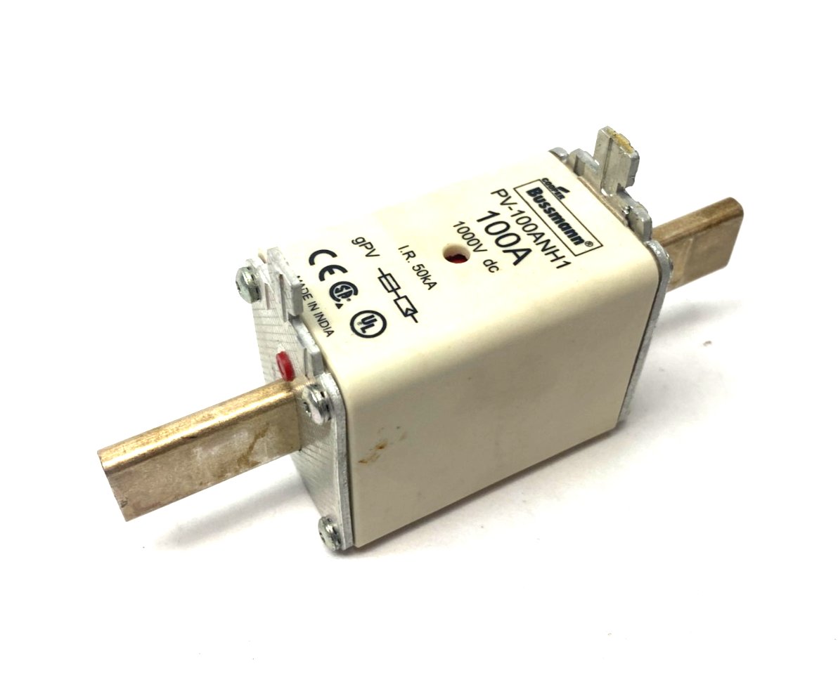 Cooper Bussmann PV-100ANH1 Photovoltaic Fuse 100A, 1000V - Maverick Industrial Sales
