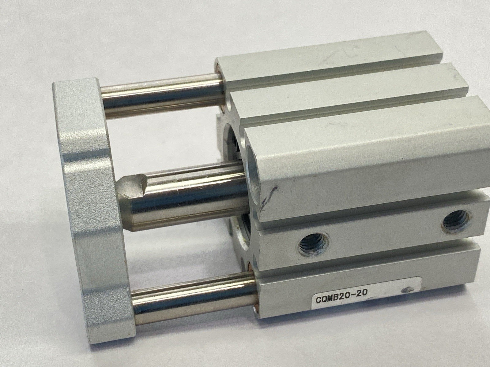 SMC CQMB20-20 Compact Pneumatic Cylinder 20mm Bore 20mm Stroke - Maverick Industrial Sales