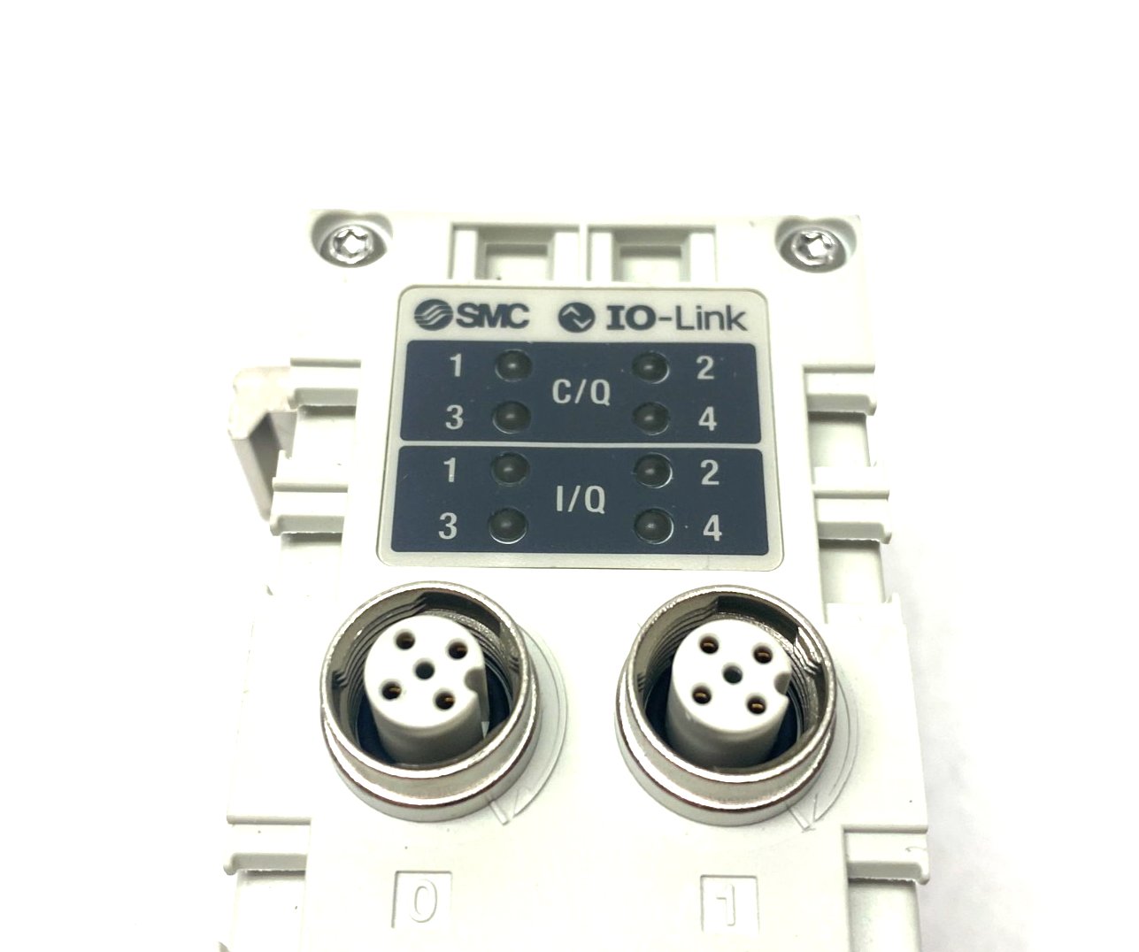 SMC EX600-LAB1 IO-Link Serial Transmission Master Unit, Port Class A - Maverick Industrial Sales