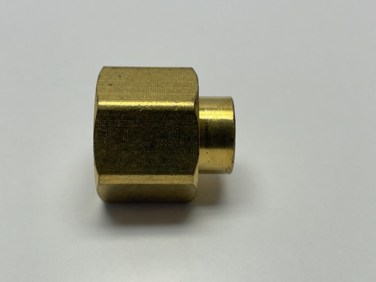 Brass 3/8" to 1/8" Pipe Reducer Female Coupling LOT OF 3 - Maverick Industrial Sales