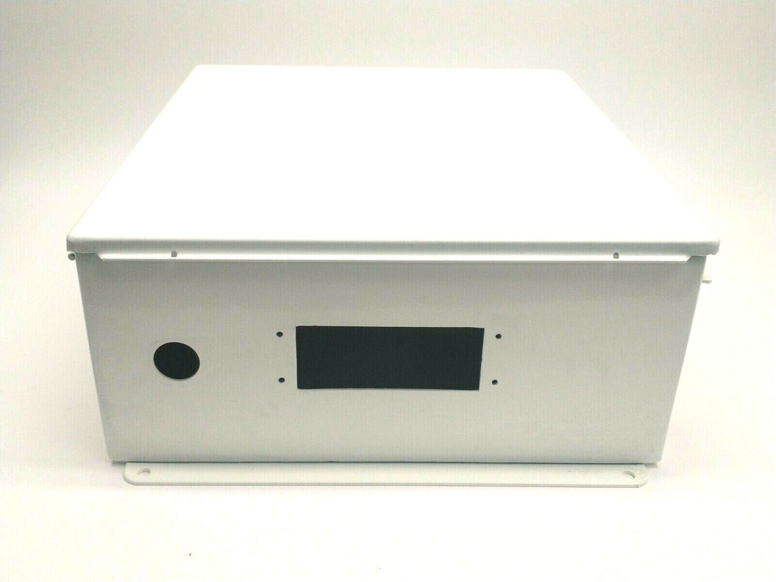 Hoffman A1614CH White Industrial Control Panel Enclosure 16"x14"x6" NO LATCHES - Maverick Industrial Sales