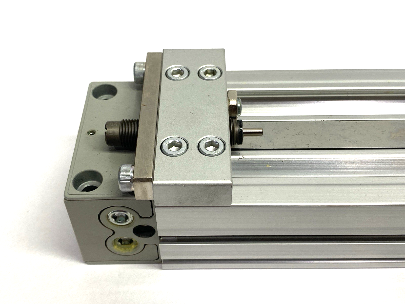 SMC MY1M25G-700L-Z73 Pneumatic Guided Rodless Cylinder 25mm Stroke 700mm Stroke - Maverick Industrial Sales