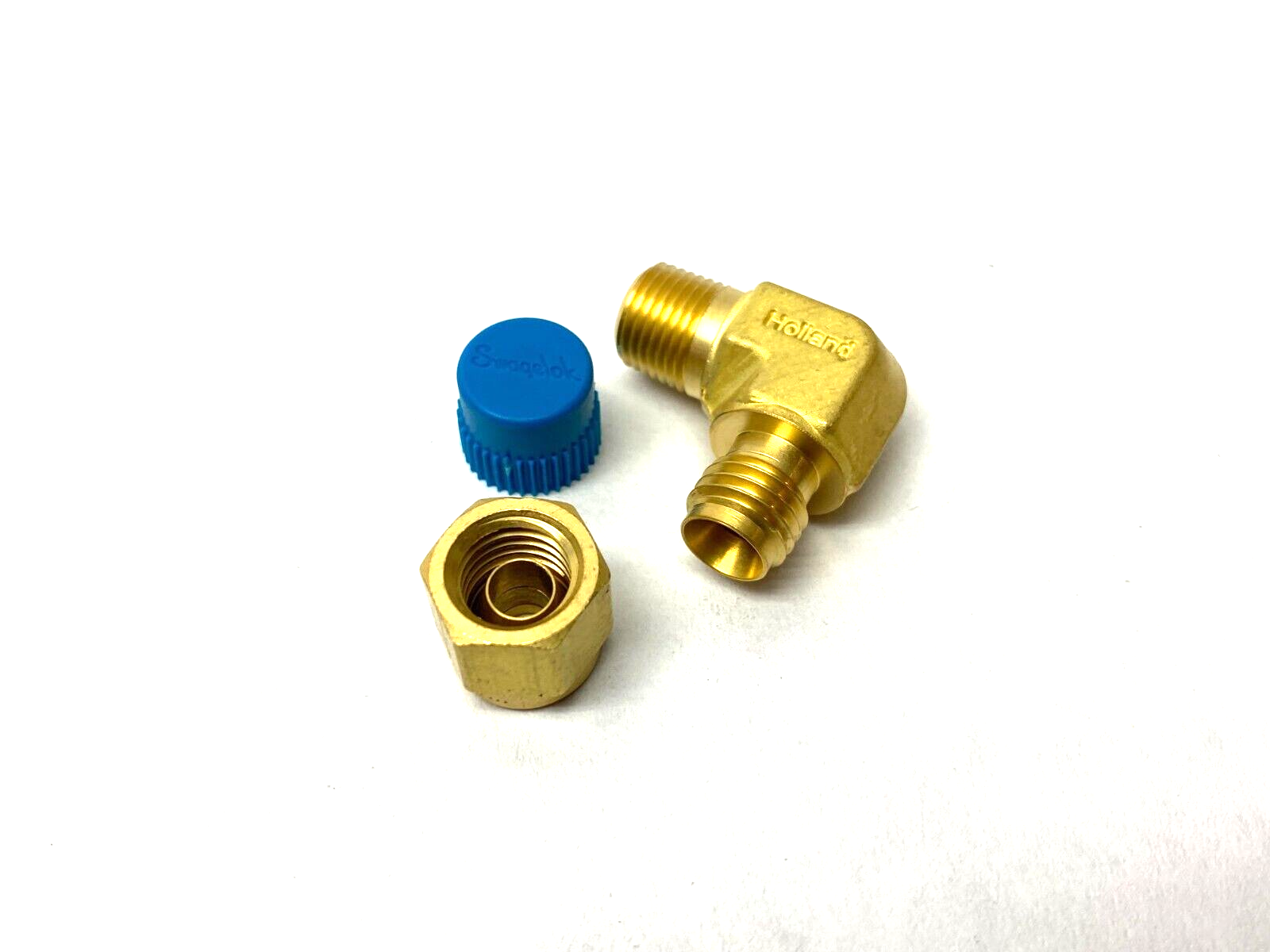 Swagelok B-300-2-2 Brass Male Compression Elbow Fitting 3/16" Tube x 1/8" Pipe - Maverick Industrial Sales