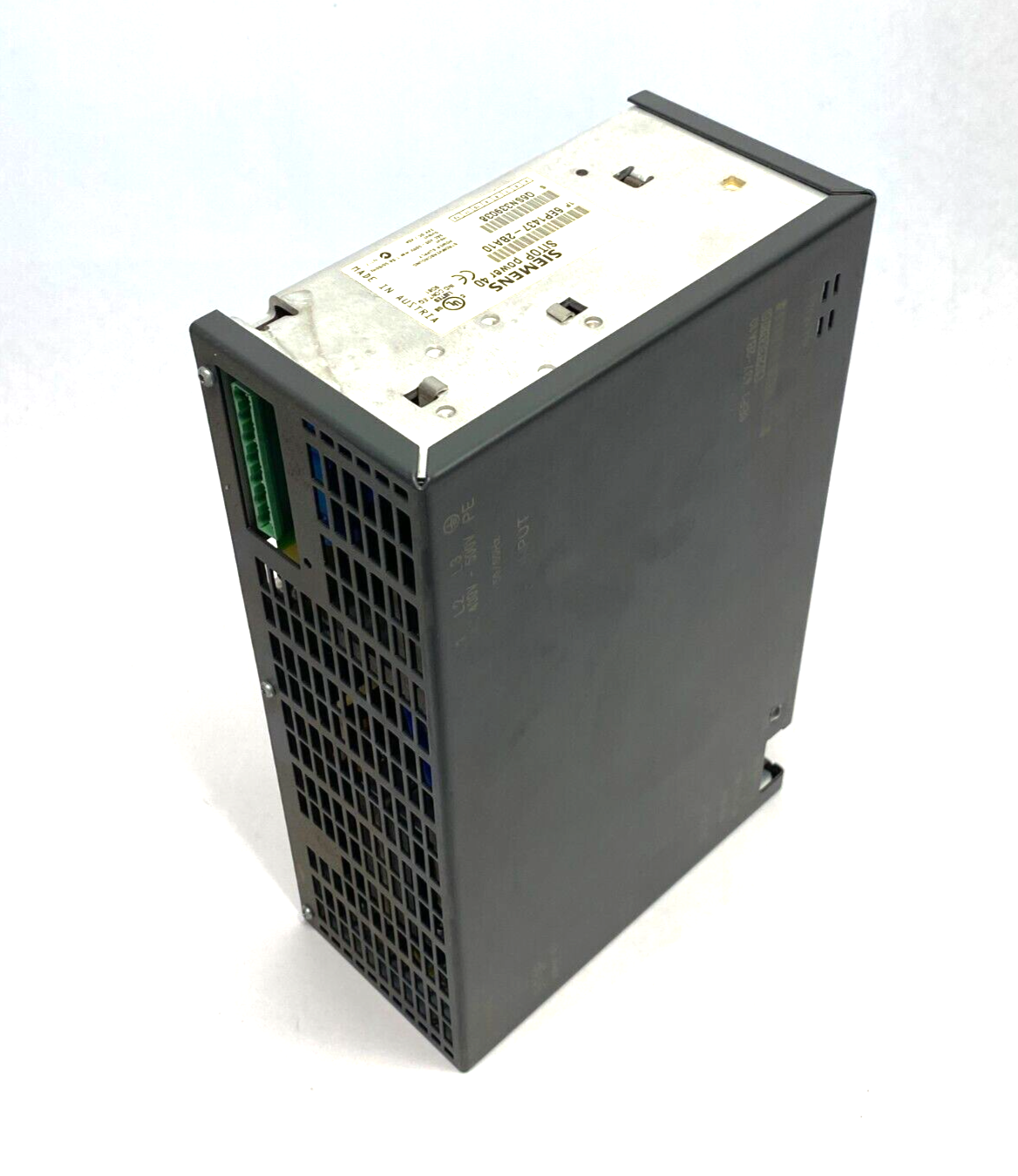 Siemens 6EP1437-2BA10 SITOP Power 40 Power Supply 400-500VAC to 24VDC 40A - Maverick Industrial Sales