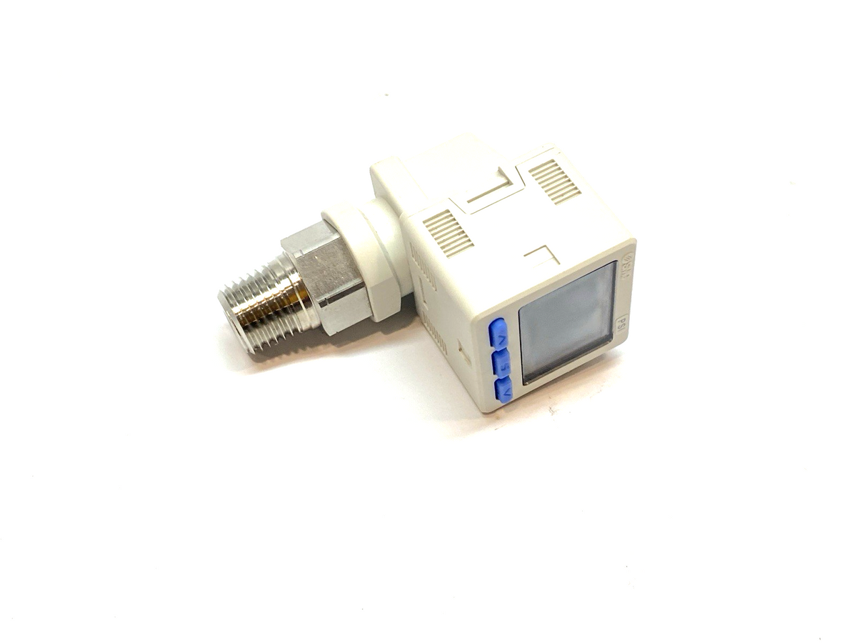 SMC ZSE20CF-V-P-N02L Digital Vacuum Sensor 12-24VDC w/ Cordset - Maverick Industrial Sales