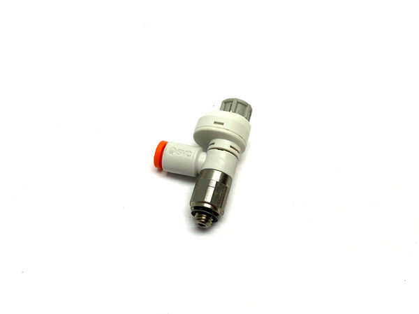 SMC AS1201FS-M5-03 Speed Control Fitting w/ Scale M5 Thread 5/32" OD Tube - Maverick Industrial Sales