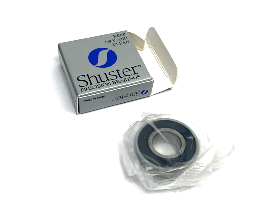 Shuster SS6001 2RS 8CU Radial Ball Bearing 28mm O.D. 12mm I.D. 8mm Wide LOT OF 3 - Maverick Industrial Sales