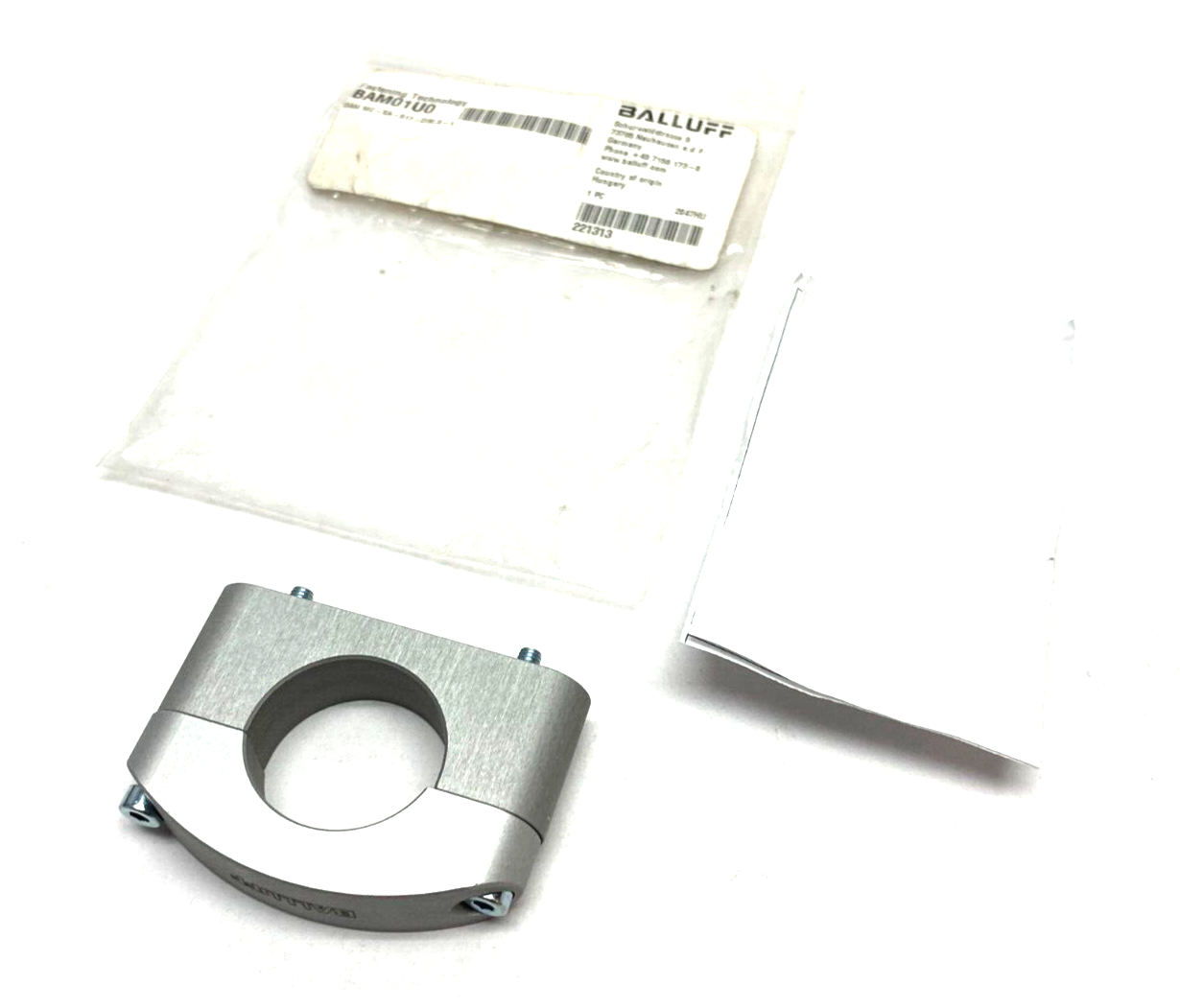 Balluff BAM01U0 Universal Bracket Mounting Cuff Aluminum BAM MC-XA-017-D30,0-1 - Maverick Industrial Sales