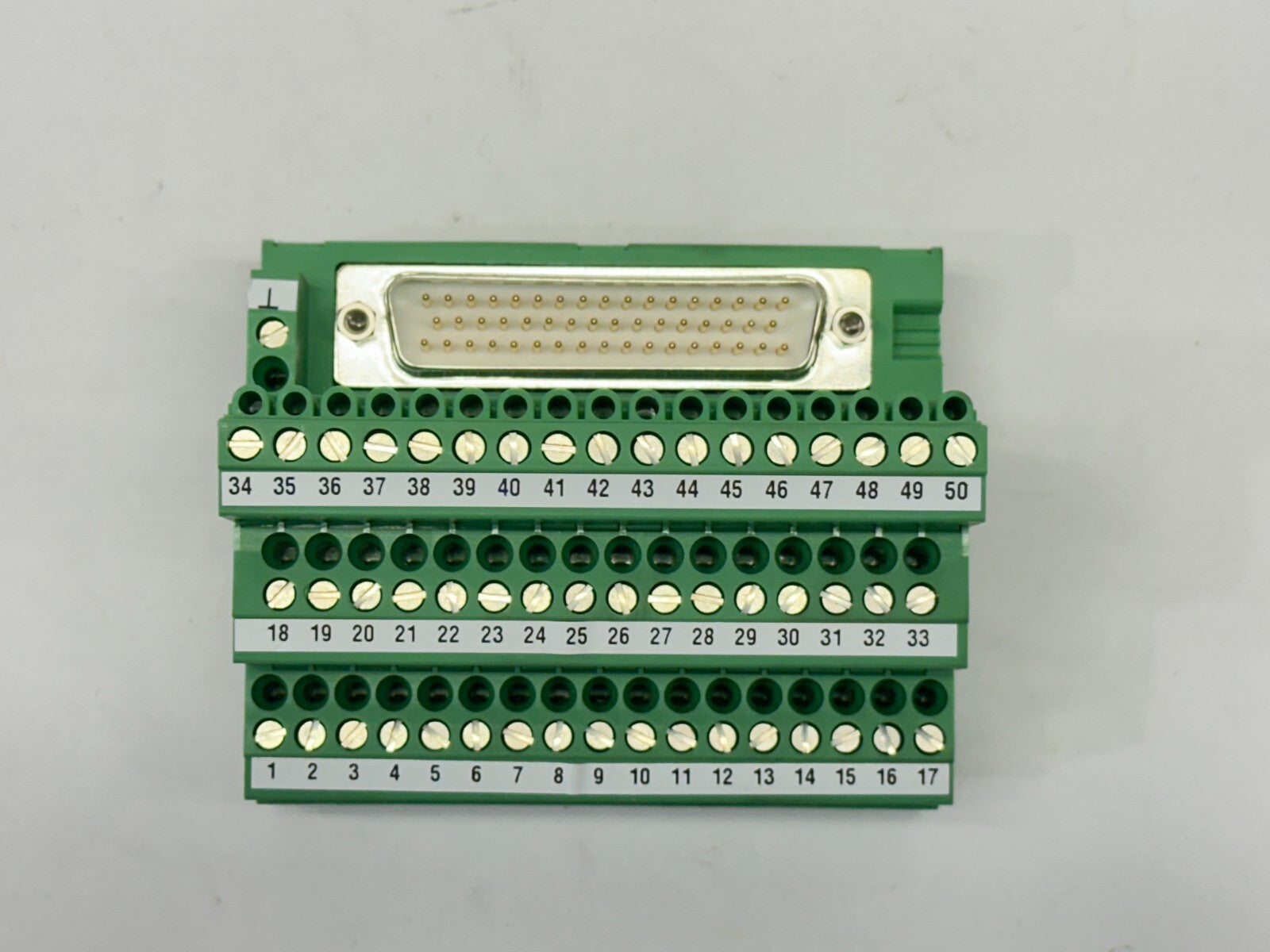 FLK-D50 SUB/S,2283647 | Phoenix Contact FLK-D50 SUB/S VARIOFACE Termination Board Interface 2283647 - New – Open box - Maverick Industrial Sales