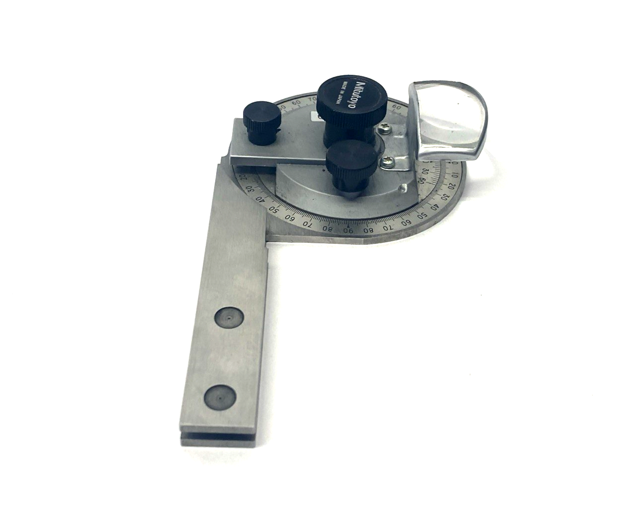 Mitutoyo 187-902-10 Universal Bevel Protractor - Maverick Industrial Sales