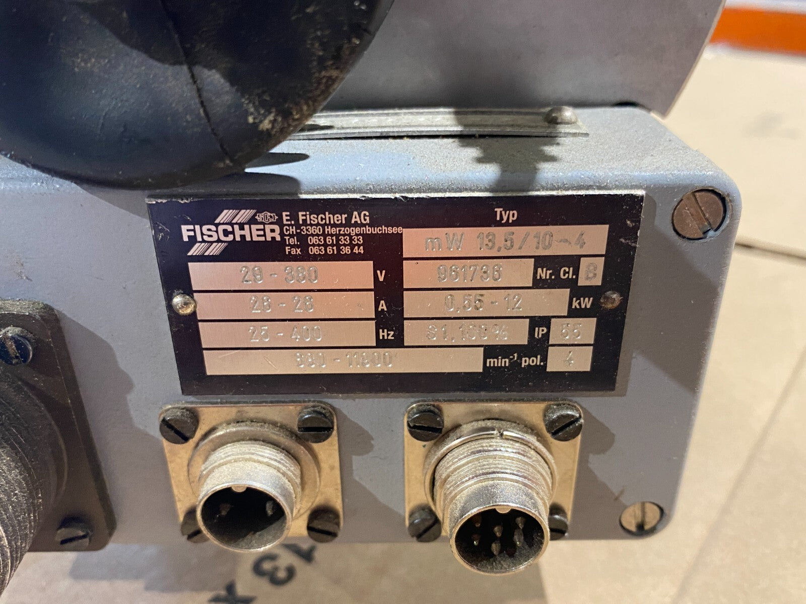 Fischer mW 13,5/10-4 Motorized Spindle 11900 Max rpm - Maverick Industrial Sales