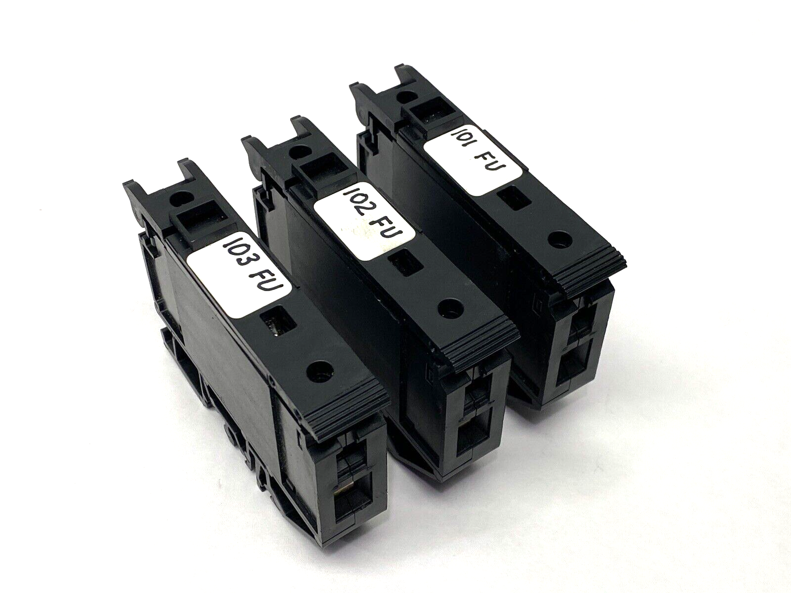 Allen Bradley 1492-WFB10 Fuse Holder Terminal Block 800V LOT OF 3 - Maverick Industrial Sales