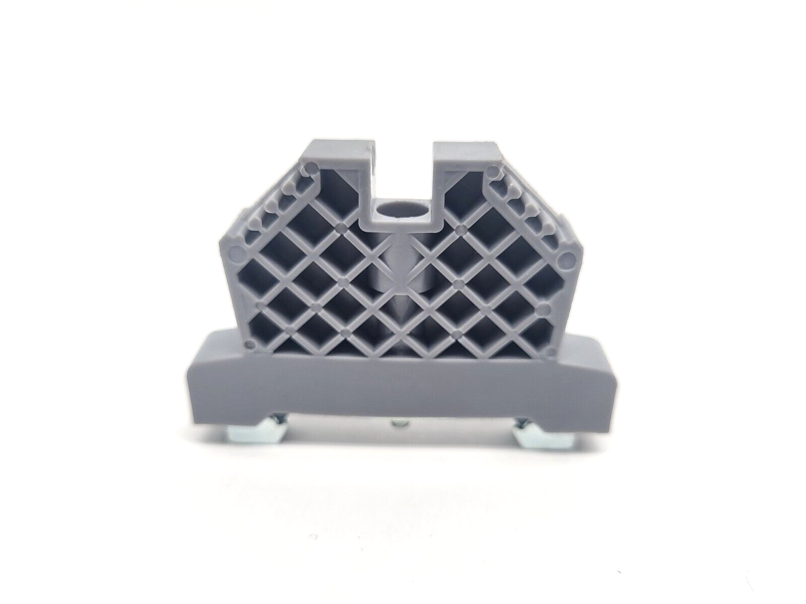 Morsettitalia 43442 Euro Stop End Bracket Clamp 8mm Gray LOT OF 10 - Maverick Industrial Sales