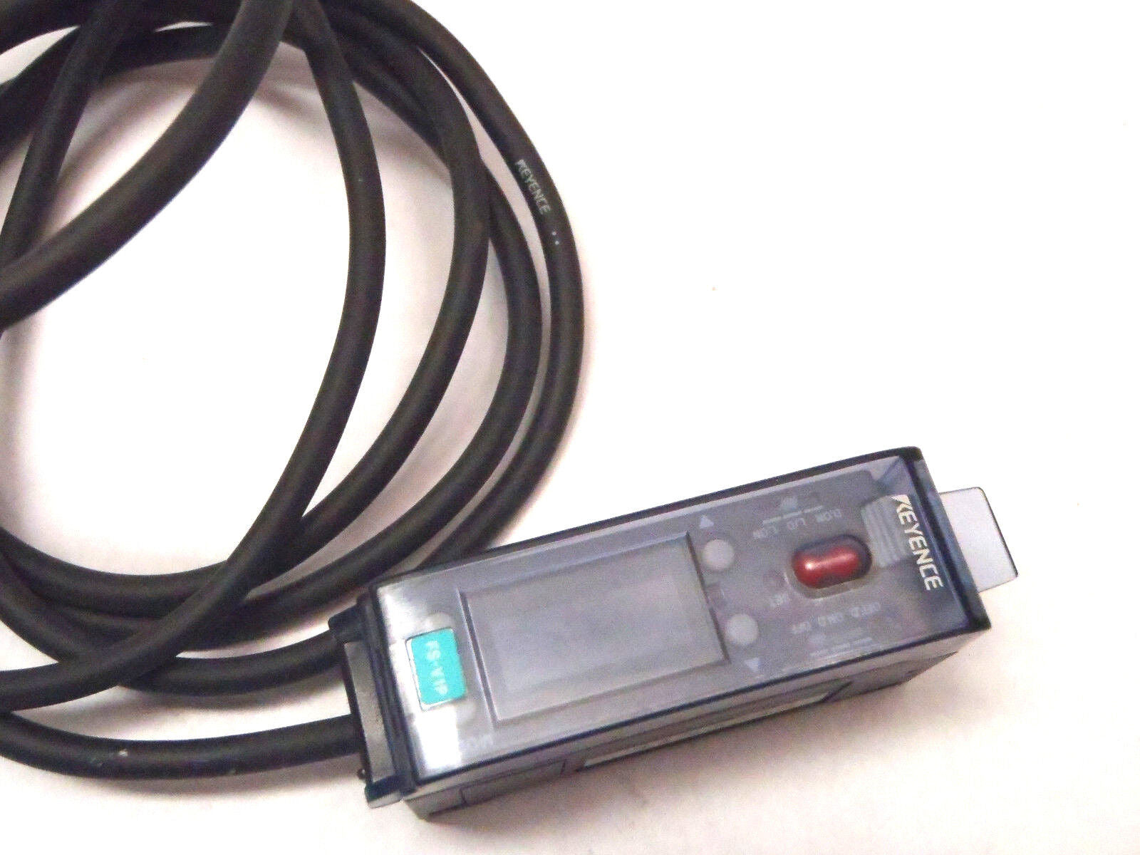 Keyence FS-V1P Photoelectric Fiber Amplifier Sensor 12-24 VDC 4153746 - Maverick Industrial Sales