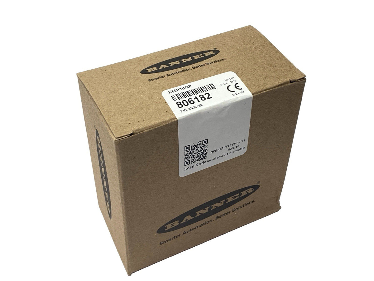 K50PTKQP | Banner K50 RGB Pro Touch Sensor With IO-Link 18-30VDC 806182 - New - Maverick Industrial Sales