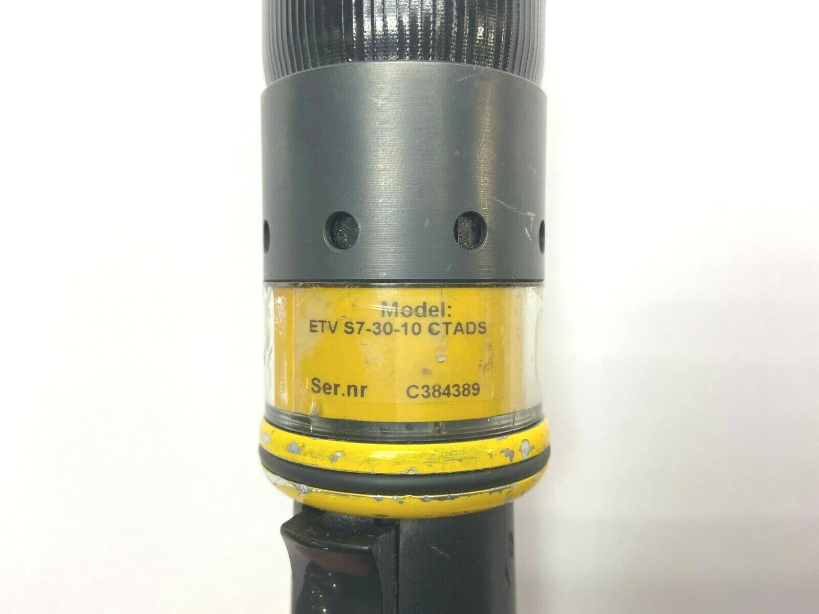 Atlas Copco ETV S7-30-10-CTADS Electric Nutrunner w/ KMV2513 Open End Attachment - Maverick Industrial Sales