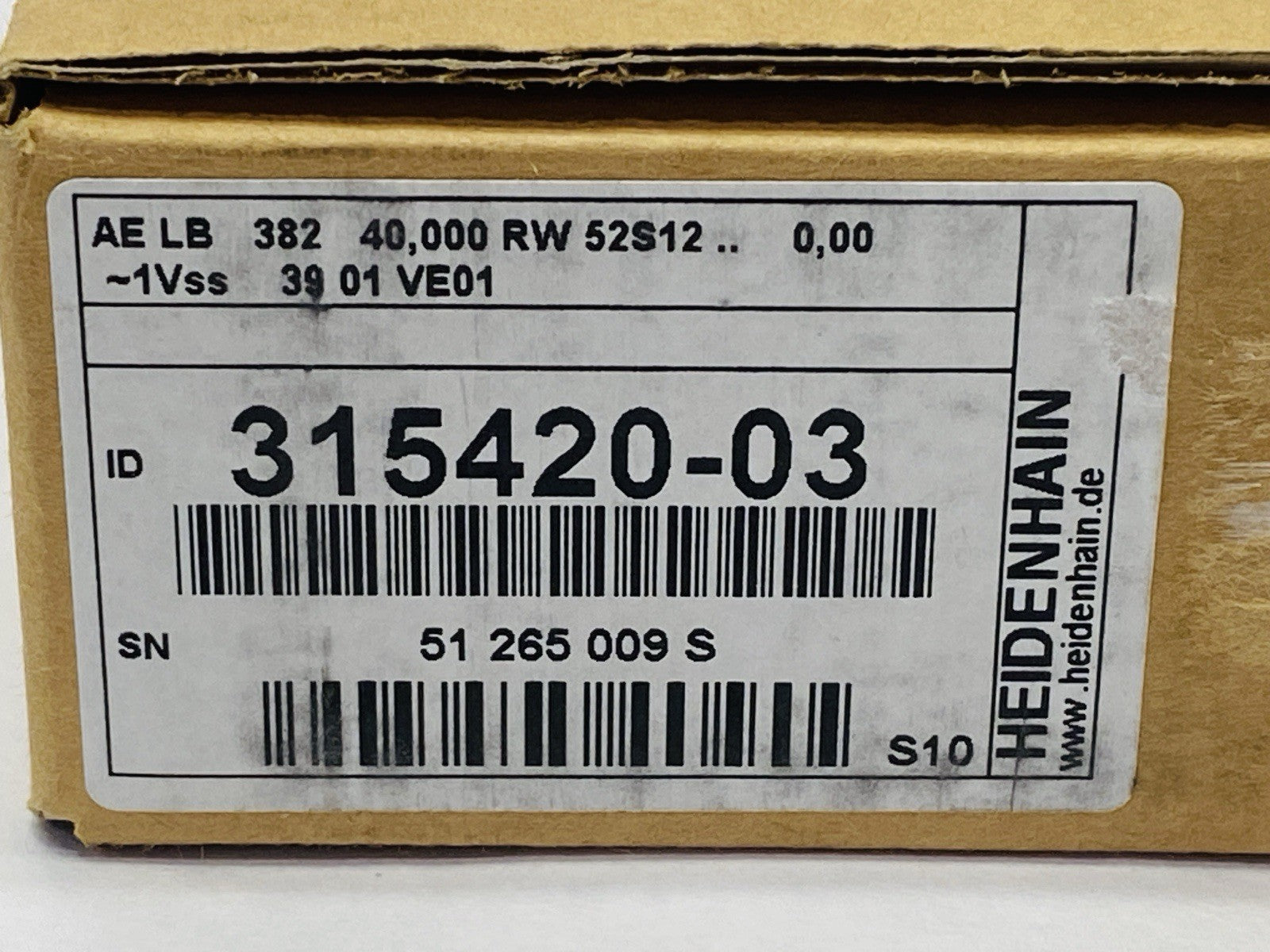 Heidenhain 315420-03 AE LB 382 Scanning Unit For Incremental LB Linear Encoder - Maverick Industrial Sales
