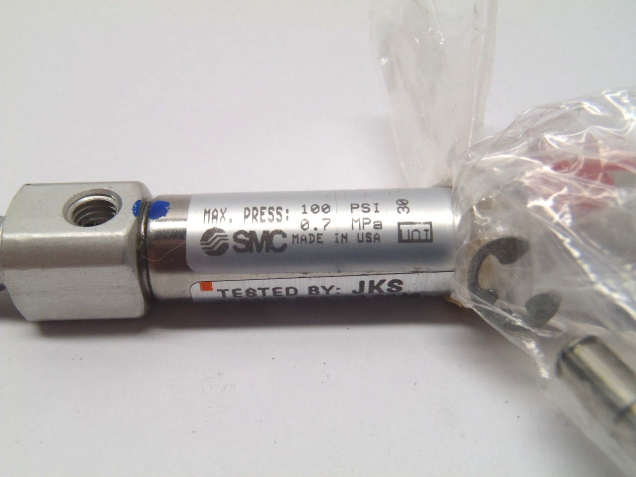 SMC NCDJ2D10-050-B Pneumatic Cylinder 100 PSI .7 MPa - Maverick Industrial Sales