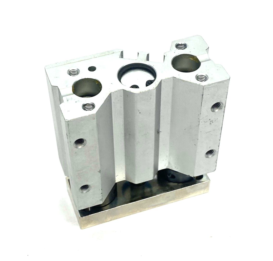 SMC MGQM12-20 Guided Compact Pneumatic Cylinder, 12mm Bore, 20mm Stroke - Maverick Industrial Sales