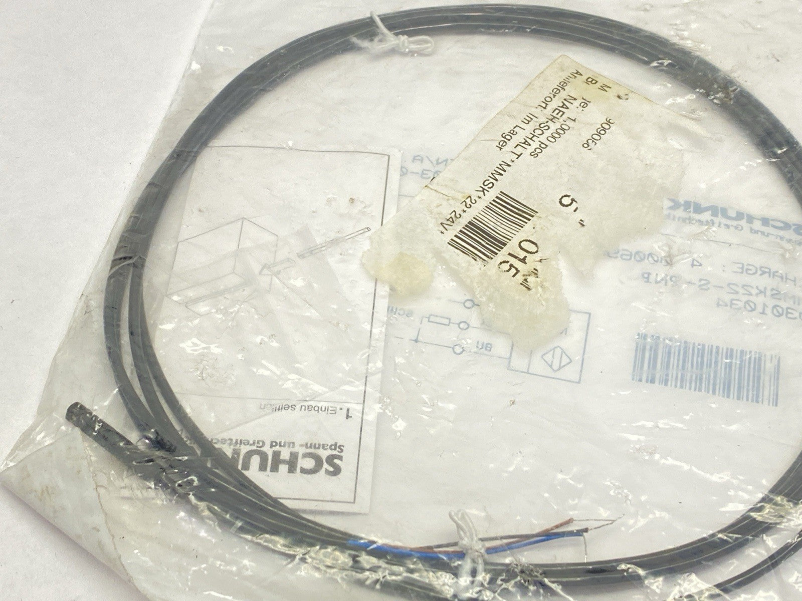 Schunk MMSK22-S-PNP Magnetic Switch Sensor 0301034 - Maverick Industrial Sales