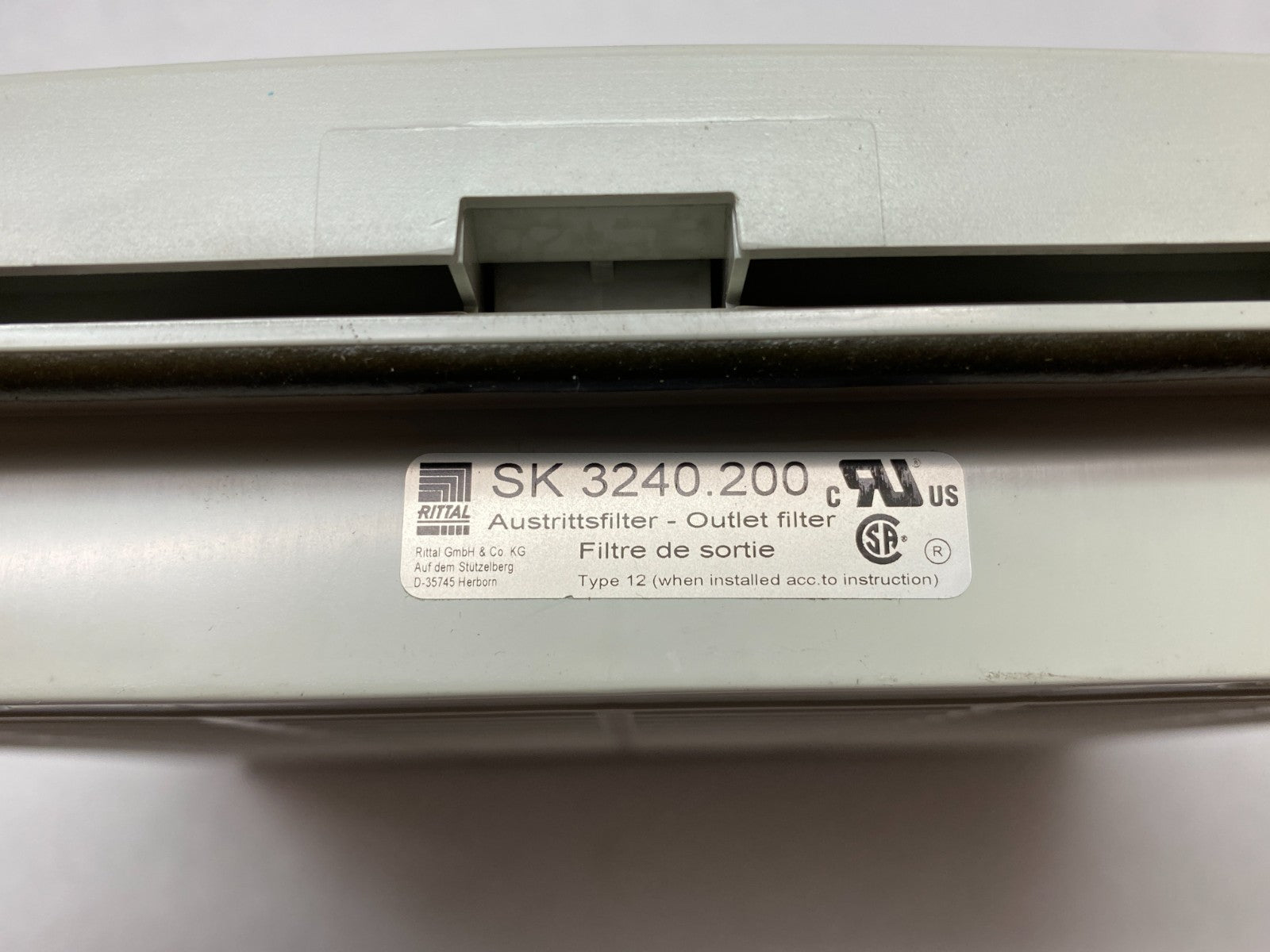 Rittal SK 3240.200 Air Outlet Filter Exhaust Grille 3240200 - Maverick Industrial Sales