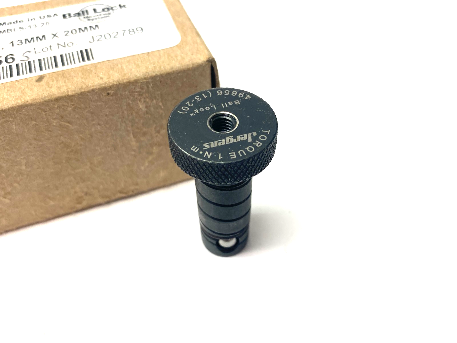 Jergens 49656-S Ball-Lock Fast Acting Shank 13mm x 20mm BALL LOCK ONLY - Maverick Industrial Sales