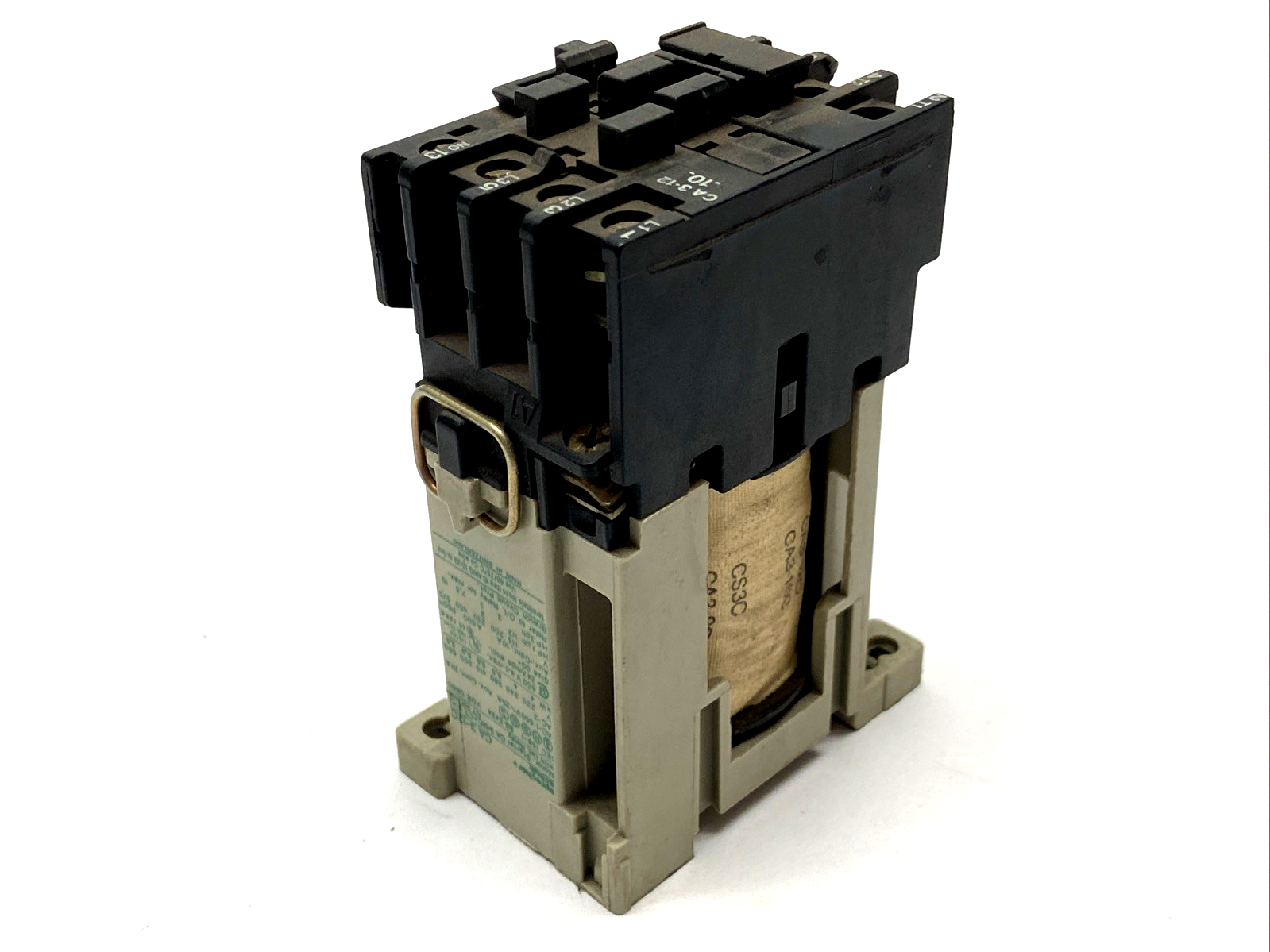 Sprecher+Schuh 3A3-12-10-24 Contactor 24VDC Coil 4-Pole CHIPPED - Maverick Industrial Sales