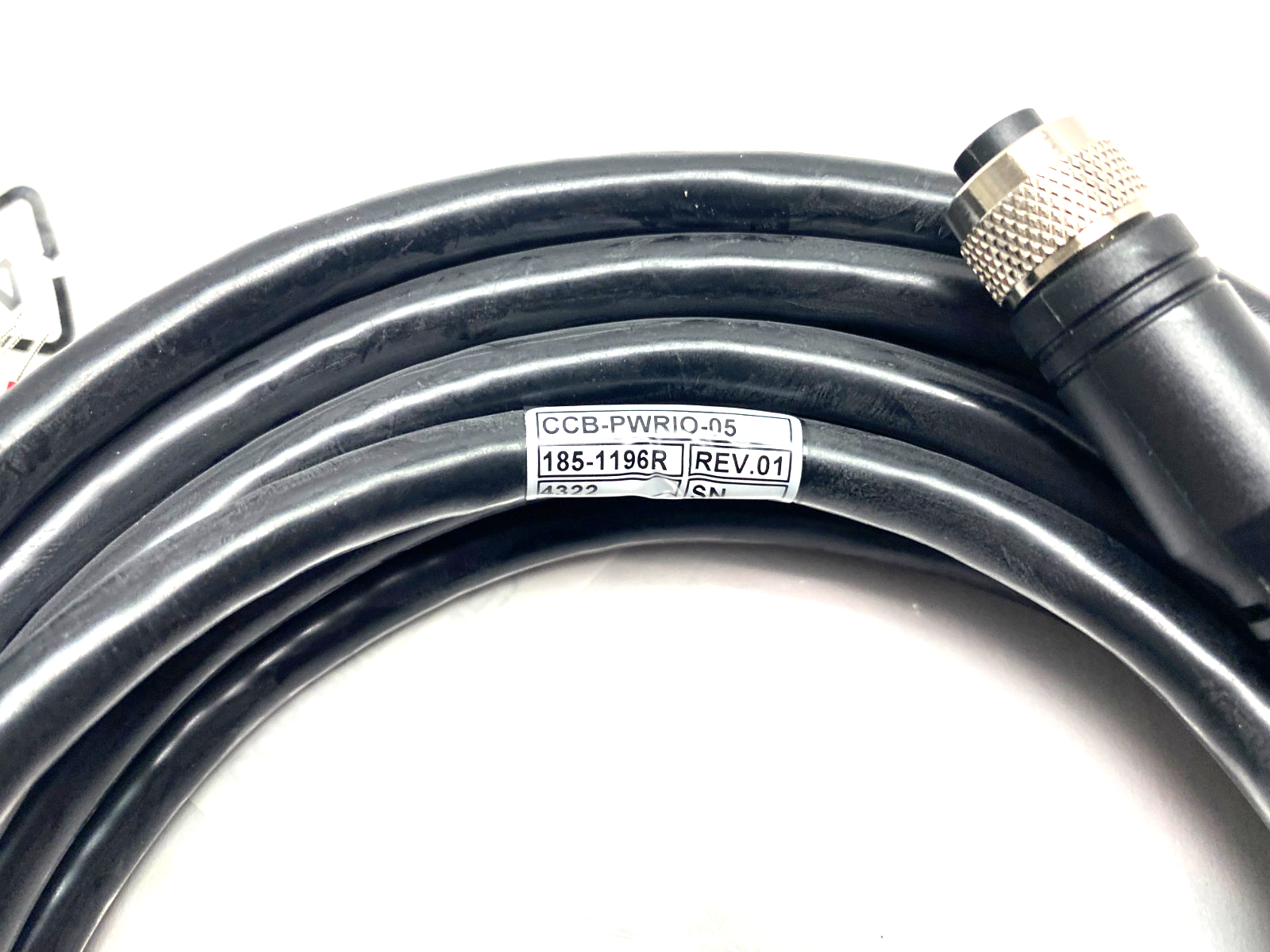 CCB-PWRIO-05 | Cognex Power and I/O Breakout Cable 185-1196R - New - Maverick Industrial Sales
