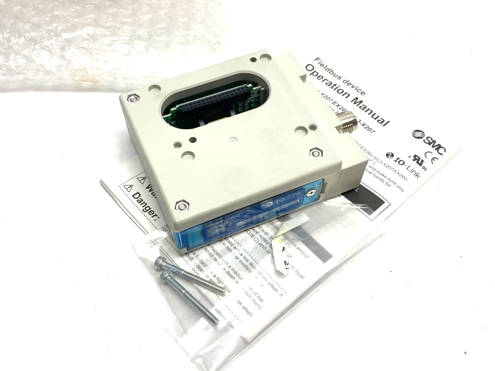 SMC EX260-SIL1-X210 IO-Link Communication Fieldbus Device - Maverick Industrial Sales